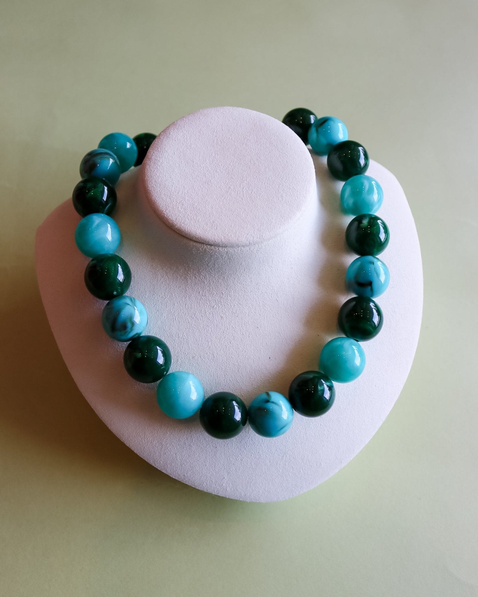 Celia Necklace - Green Mix - Olive You BoutiqueGemelli235865Celia - Green Mix