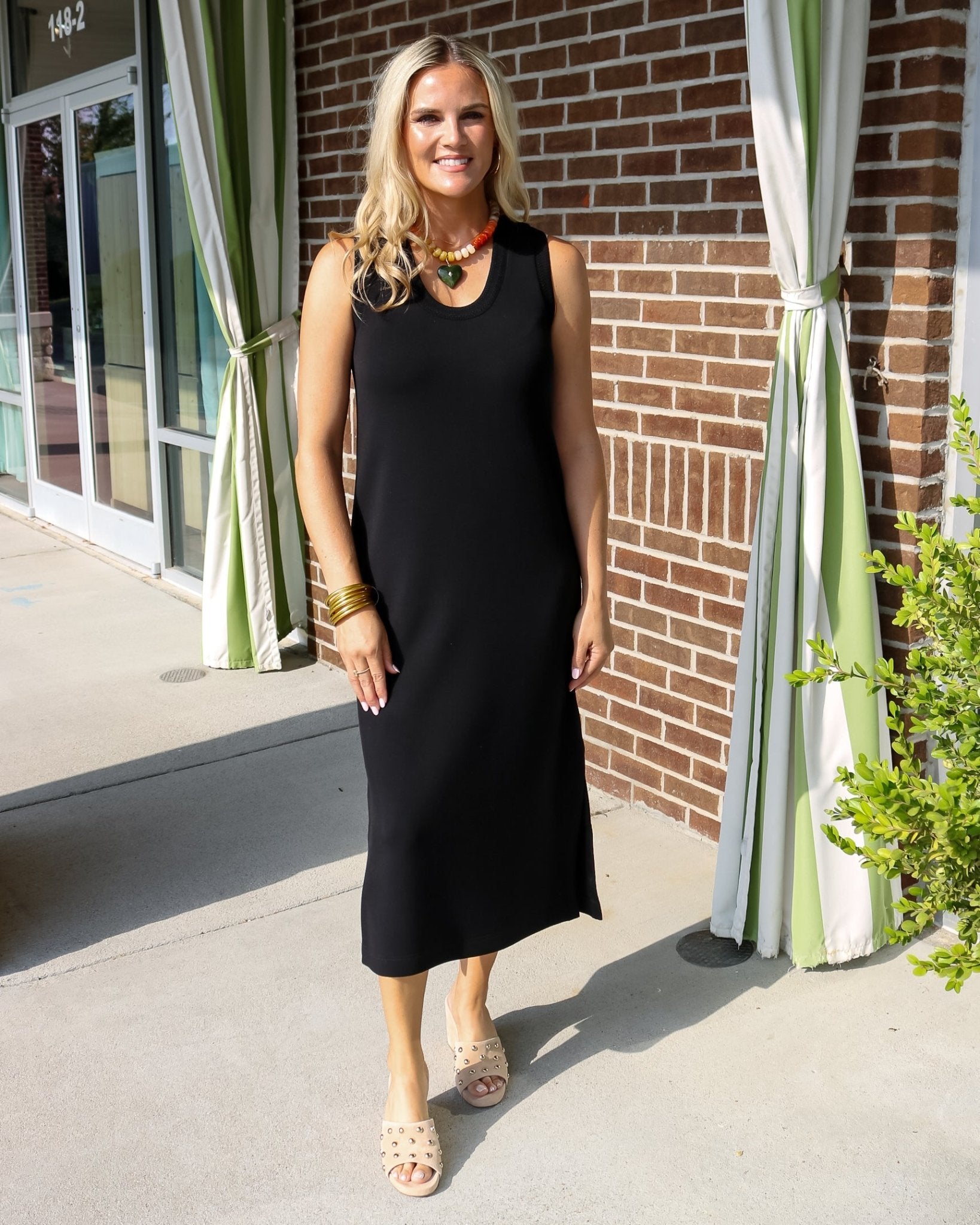 Kyler Tank Midi Dress - Olive You BoutiqueVARLEY231726VAR03452