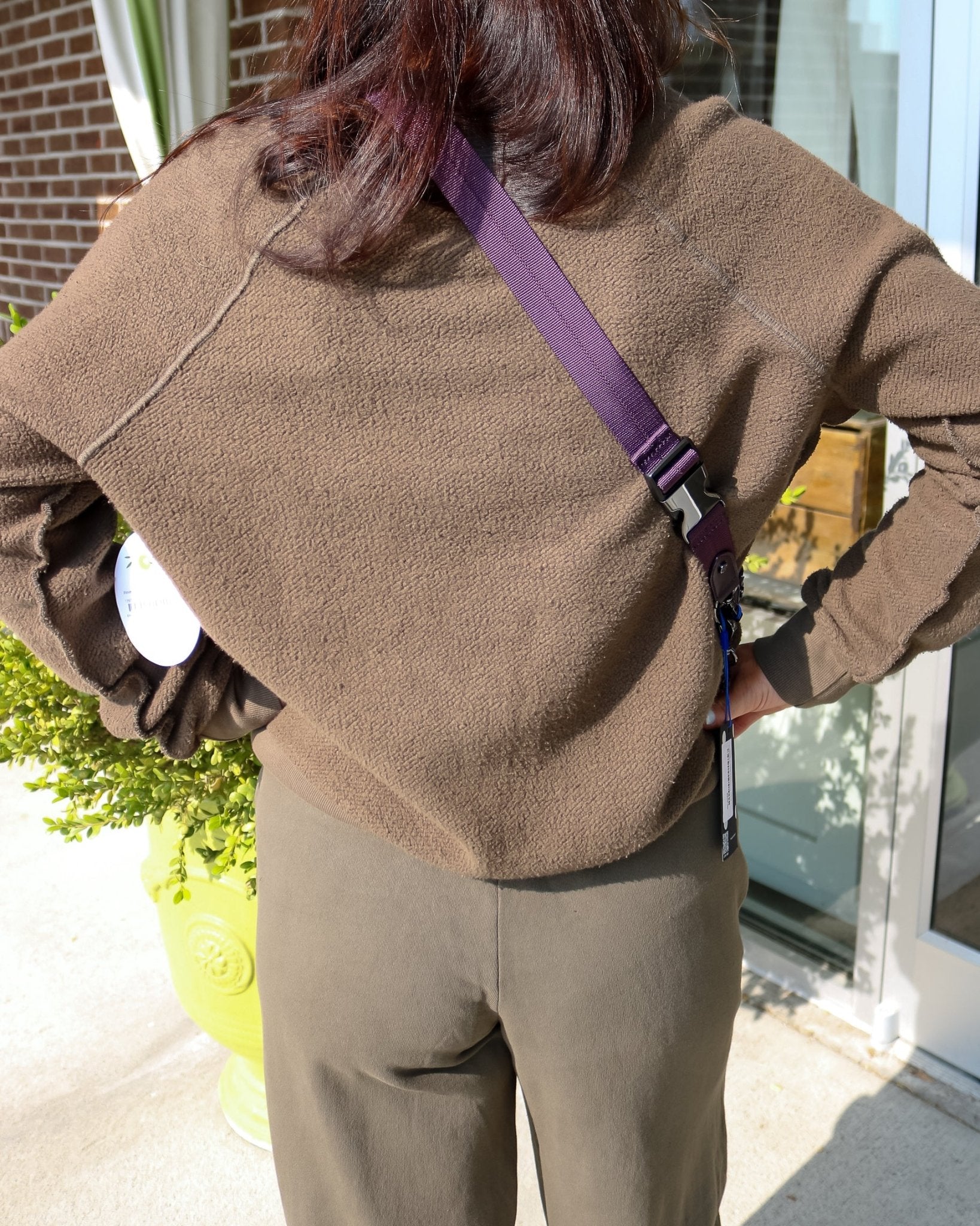 Reverse Fleece V Neck Swearshirt - Olive You BoutiquePERFECT WHITE TEE232874T297-Zuri