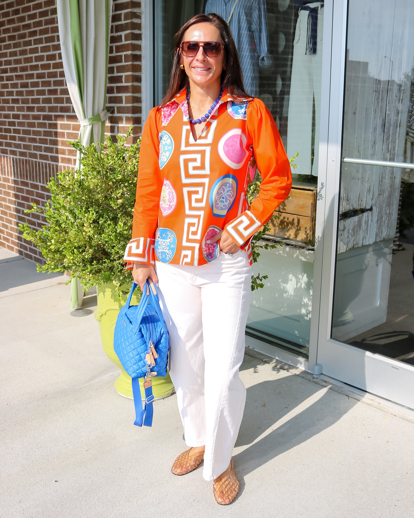 Greek Revival Lana Relaxed Shirt
