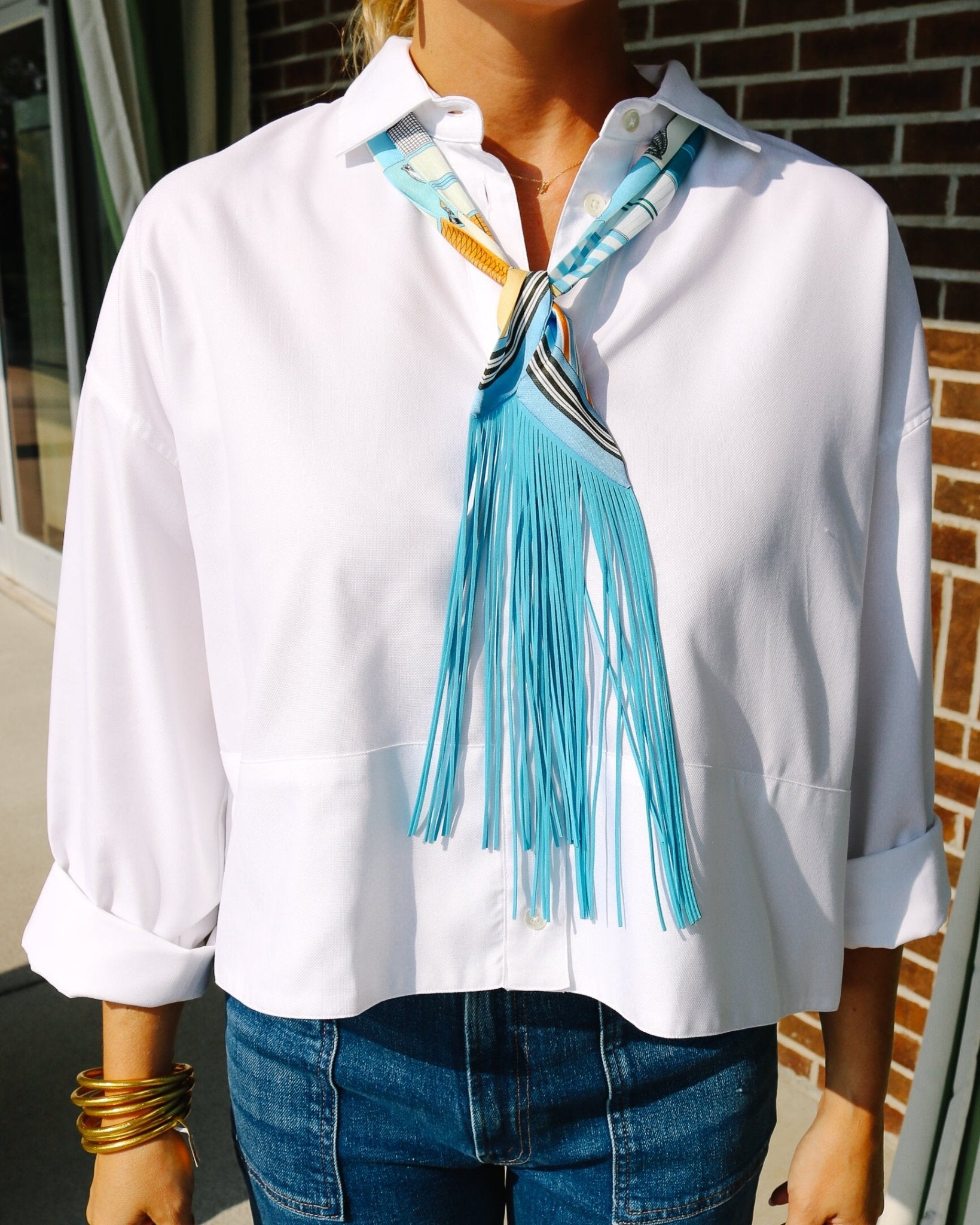 Damien Staple Button-up Blouse - Olive You BoutiqueThomas & Lourdes23584432743SH-F26