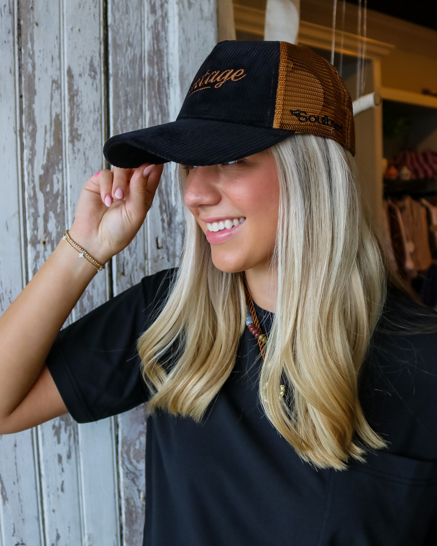 Corduroy "Vintage" Trucker Hat