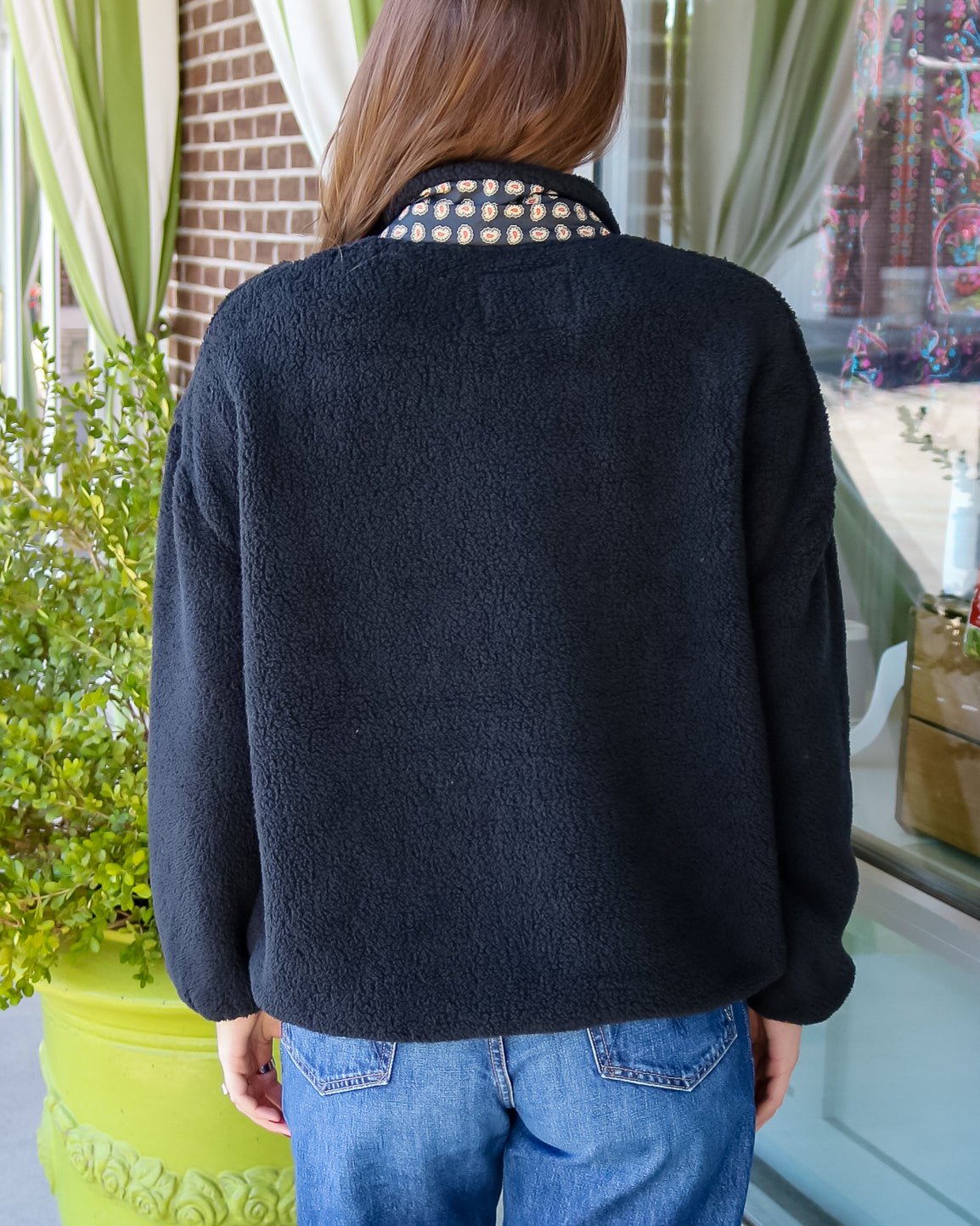Paisley Plush Crosswind Pullover - Olive You BoutiqueTHE GREAT231042OKJ0012970