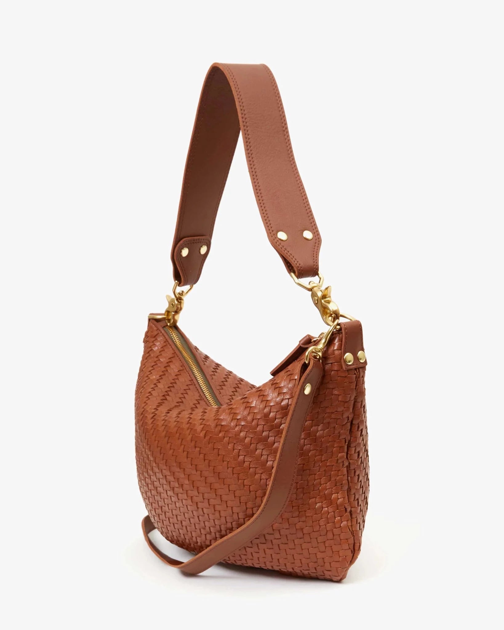 Moyen Messenger Hazelnut - Olive You BoutiqueClare V.230960HB-SH-MY-100057