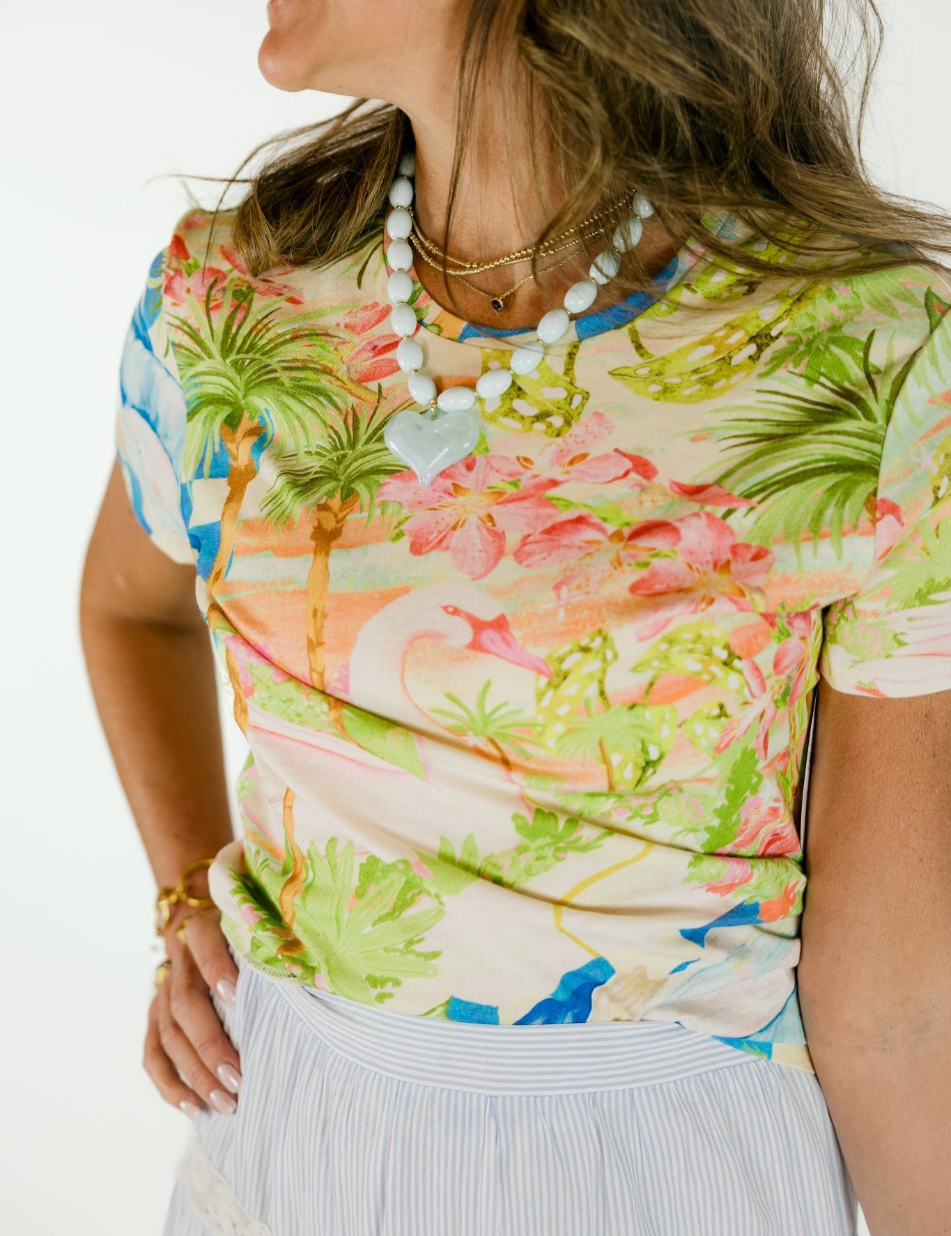 Amy Swan Lake Shirt - Olive You BoutiqueALDEN ADAIR228120