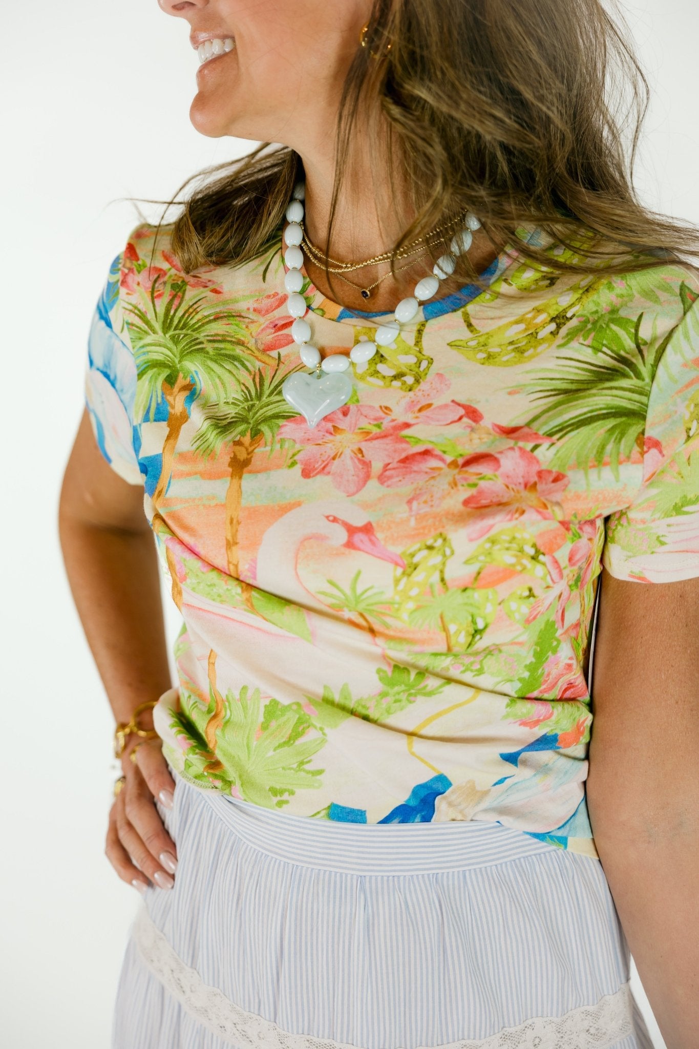Amy Swan Lake Shirt - Olive You BoutiqueALDEN ADAIR228120