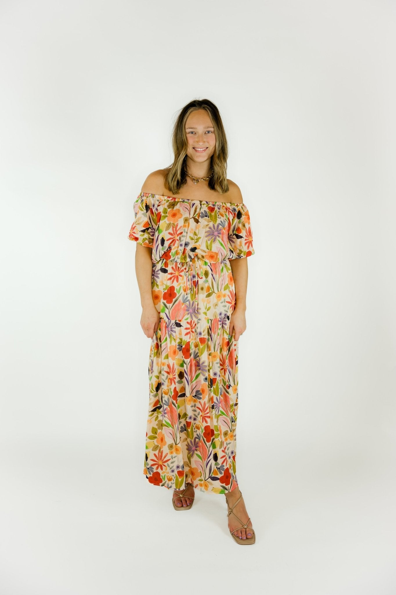 Floral Happiness Blouse - Olive You BoutiqueOLIVE YOU230808