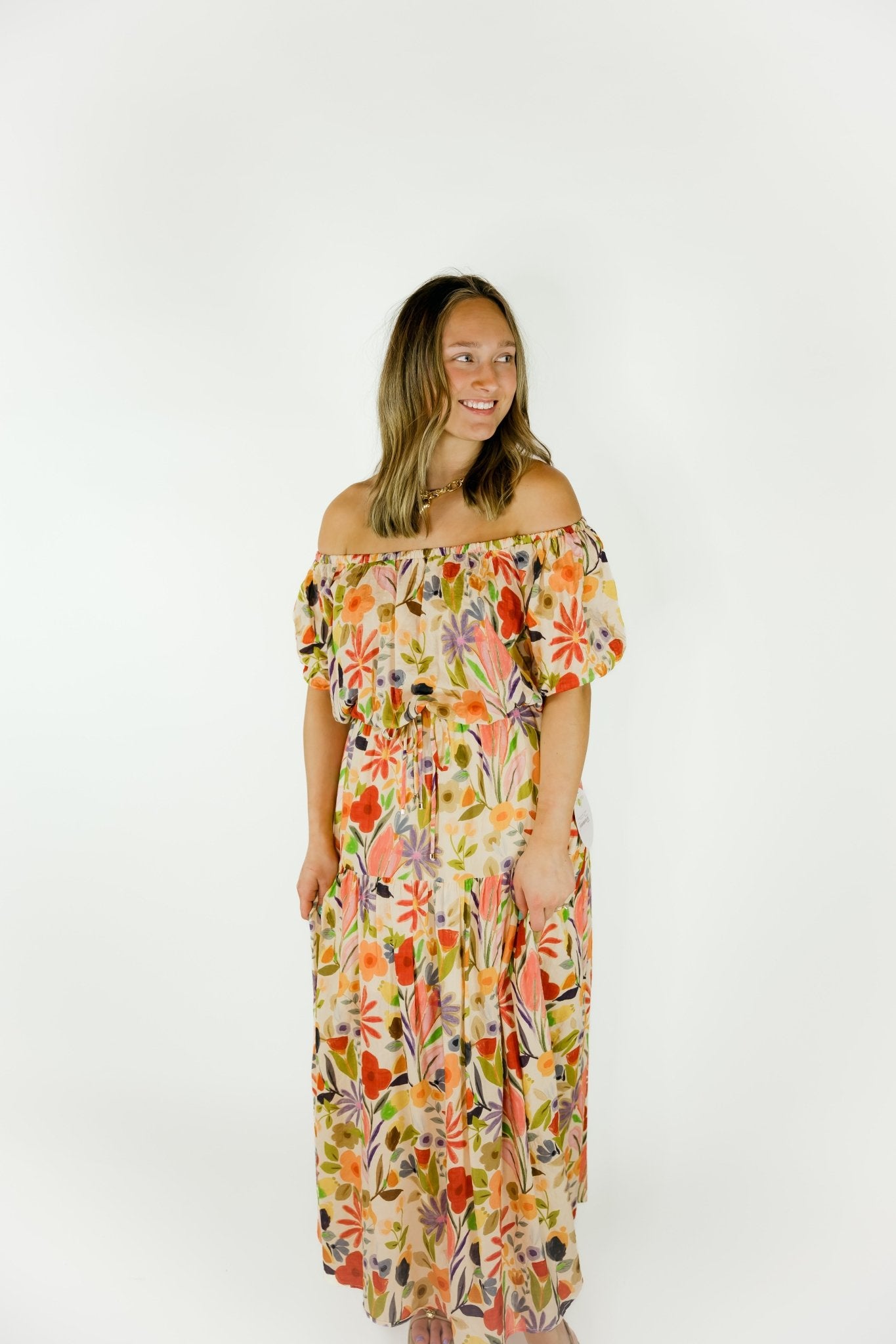 Floral Happiness Blouse - Olive You BoutiqueOLIVE YOU230808