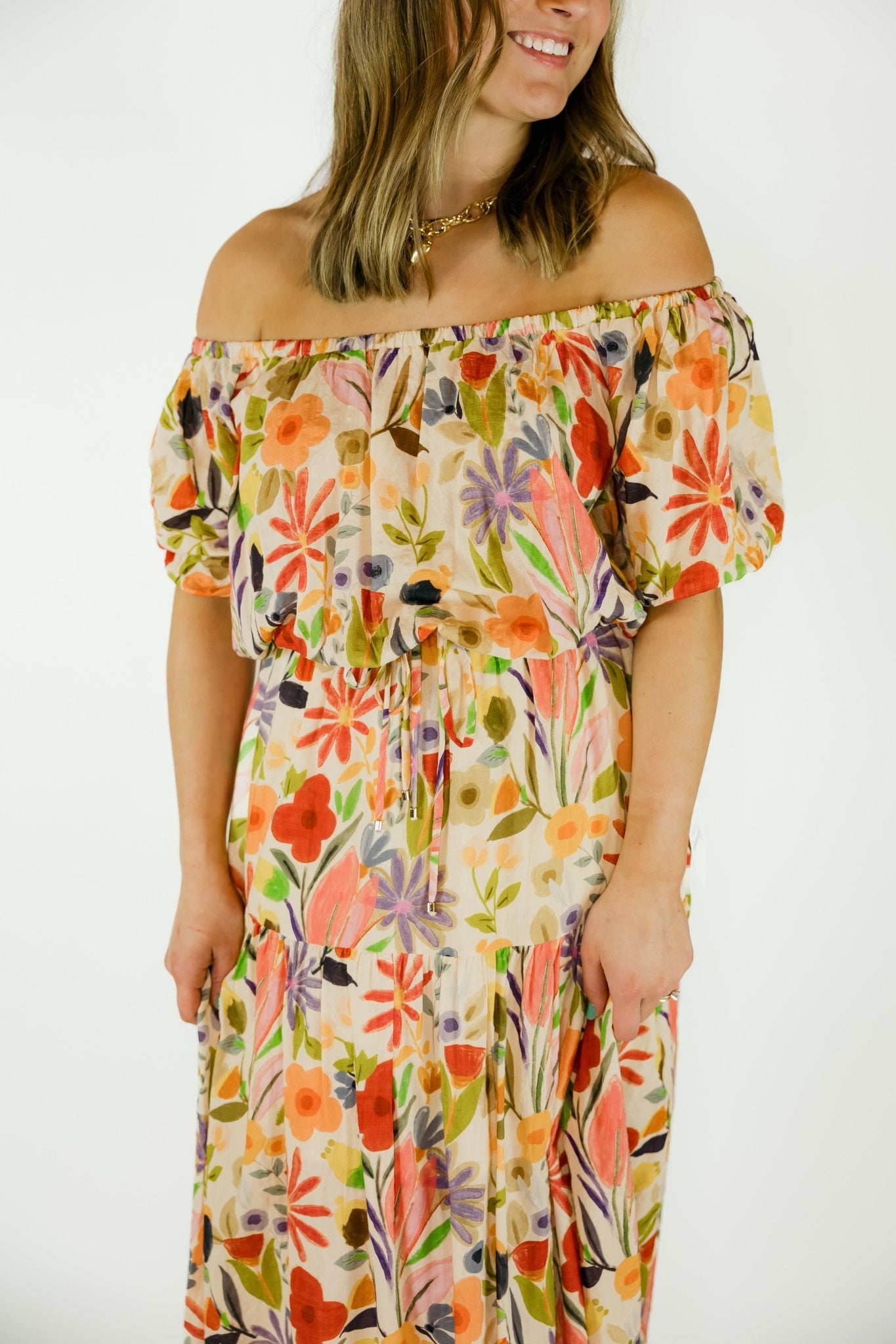 Floral Happiness Blouse - Olive You BoutiqueOLIVE YOU230808