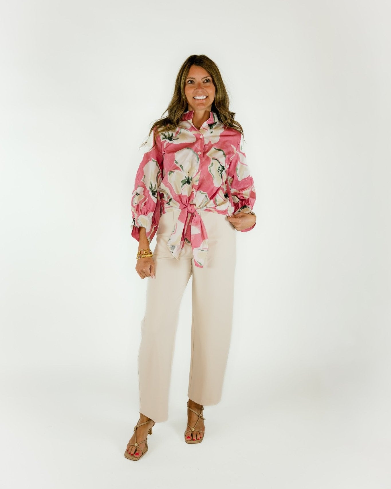 Stevie Barrel Leg Ankle Pants - Olive You BoutiqueFIFTEEN - TWENTY INC.228046