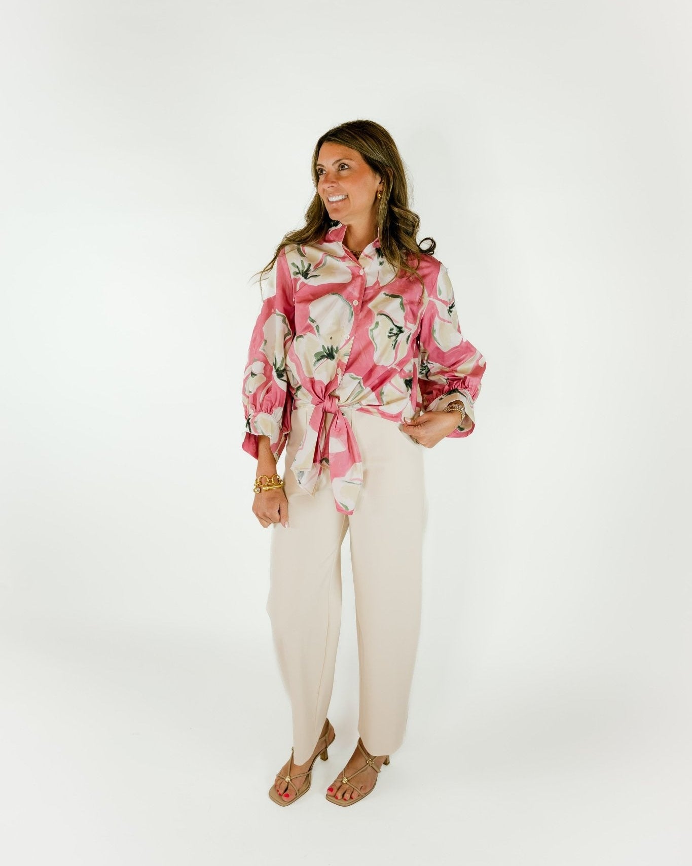 Stevie Barrel Leg Ankle Pants - Olive You BoutiqueFIFTEEN - TWENTY INC.228046