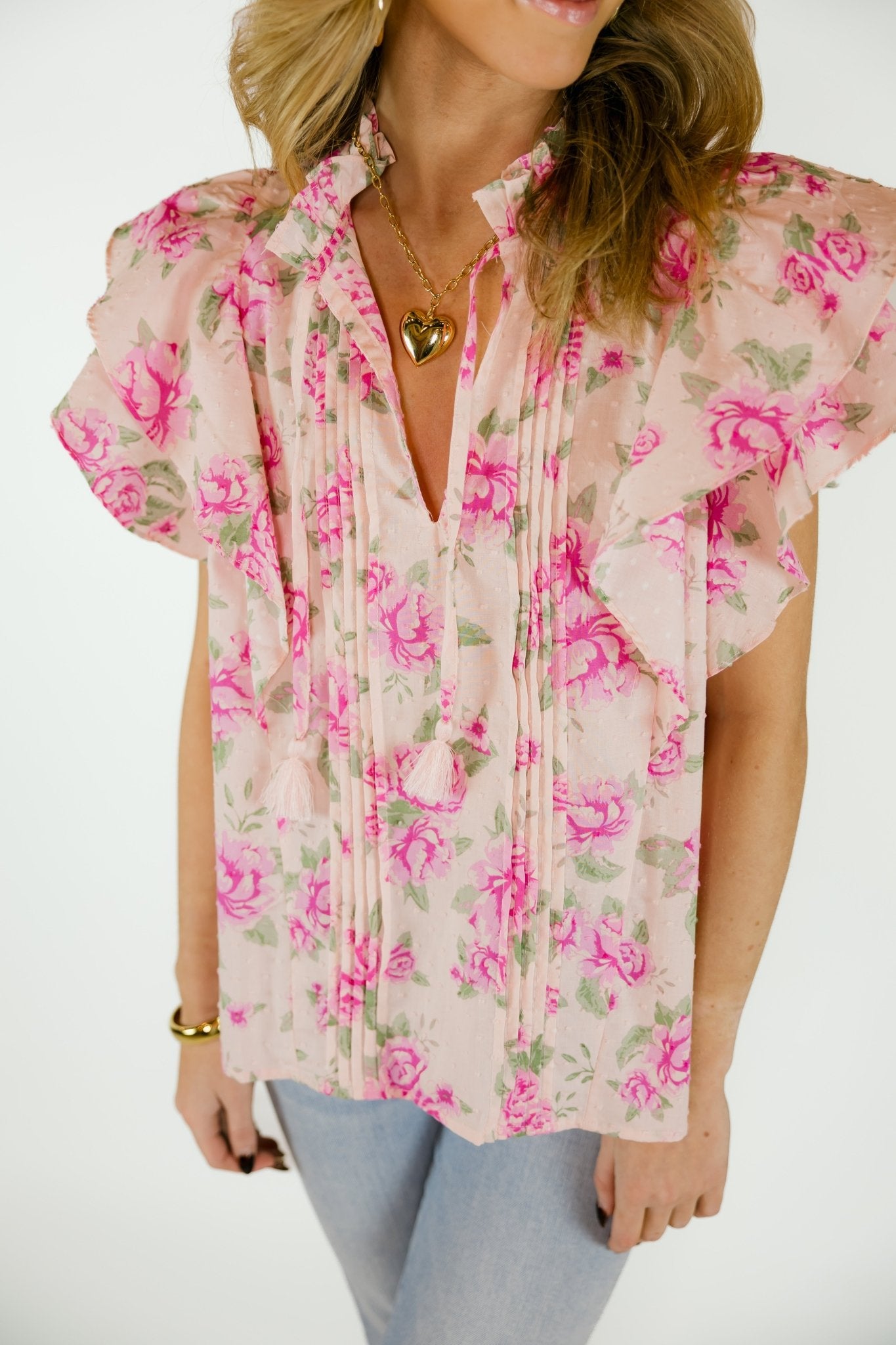 Floral Fantasy Blouse - Olive You BoutiqueOLIVACEOUS2326282600-444