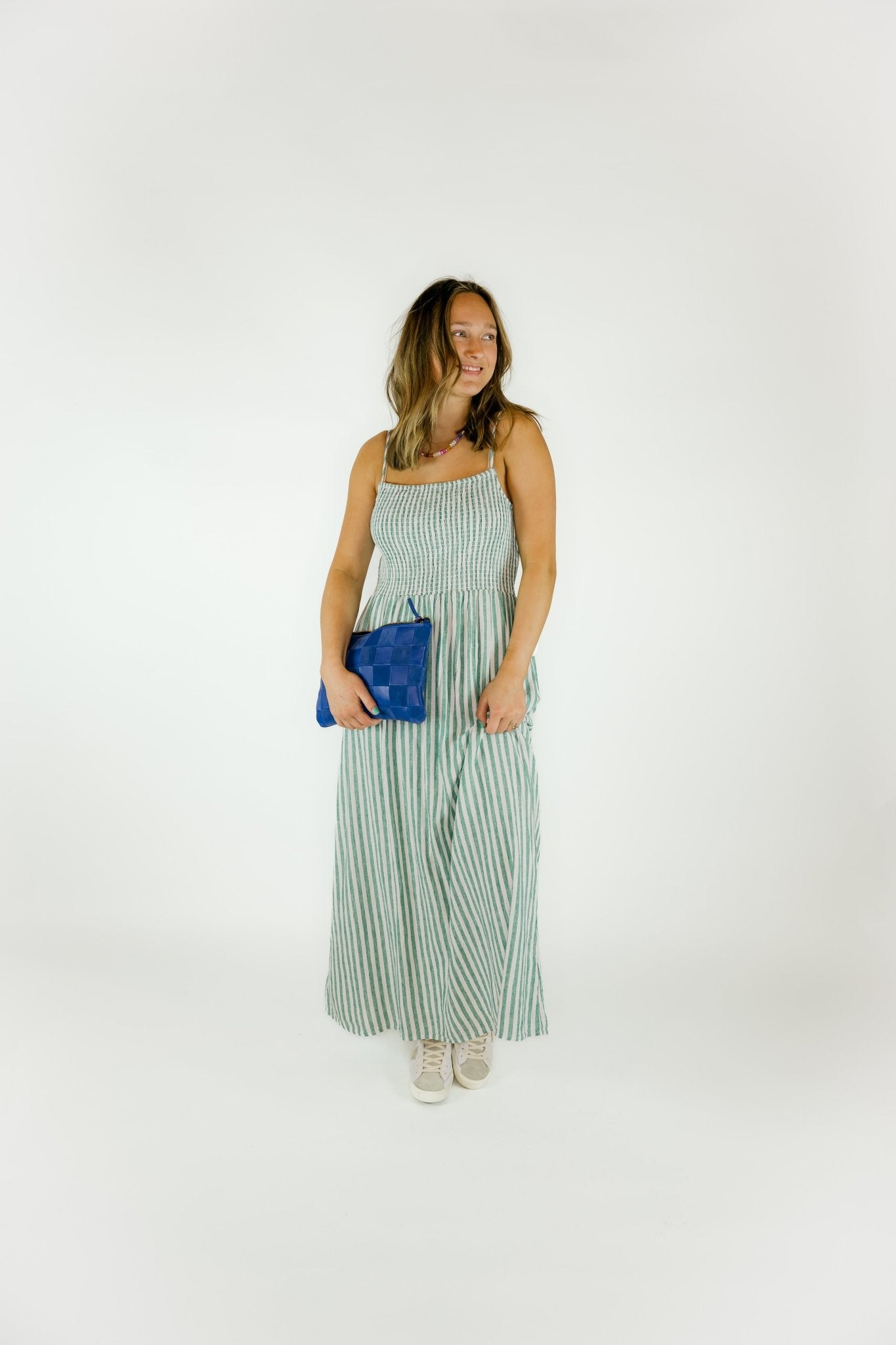 Flat Checkered Clutch - Olive You BoutiqueClare V.222961SG-PH-FL-100027