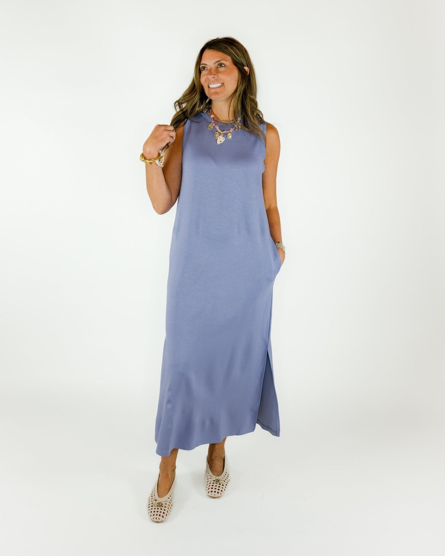 Solid Go - to Maxi Dress - Olive You BoutiqueOLIVE YOU230915
