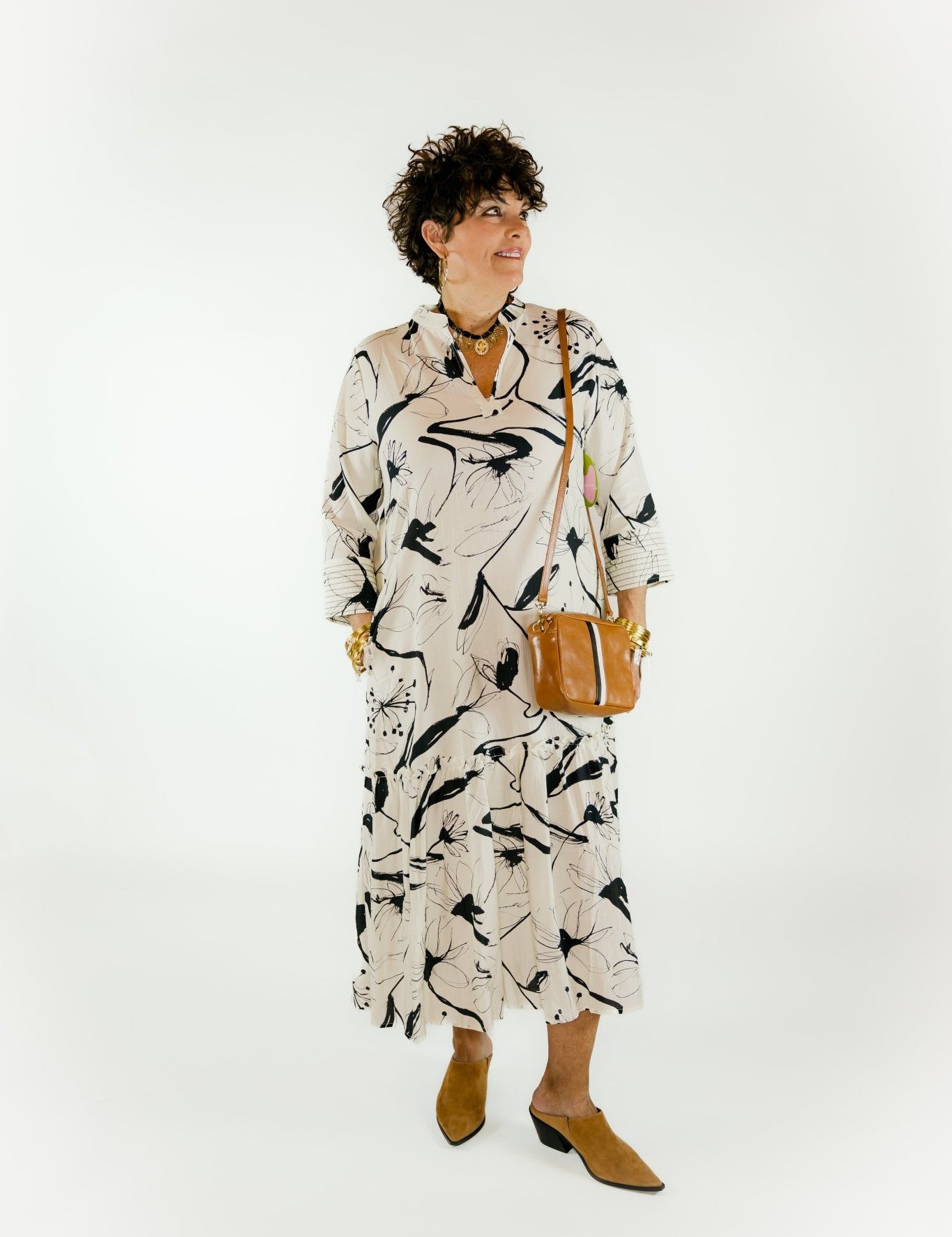 Collage Dress - Olive You BoutiqueLIOR231537