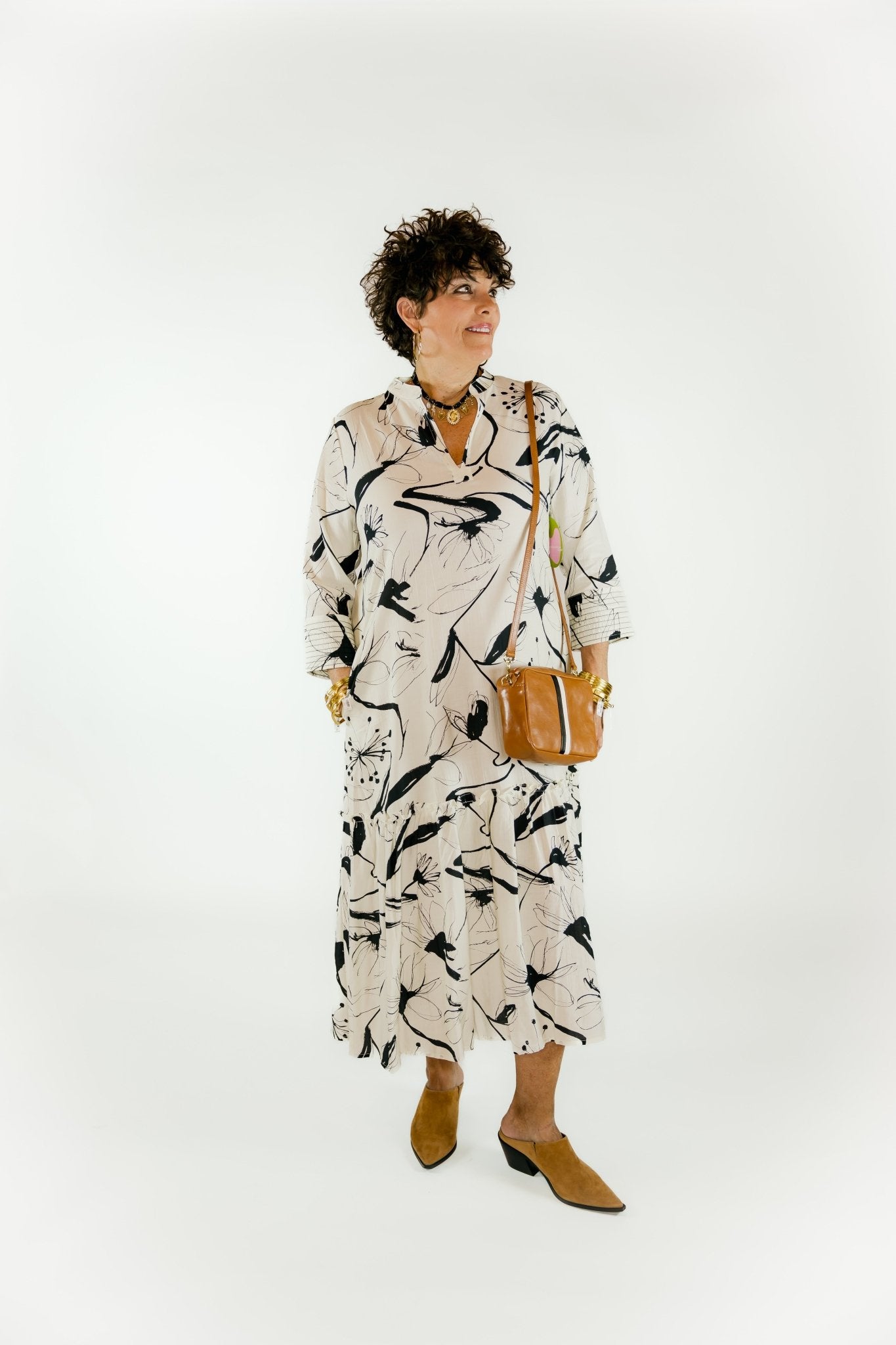 Collage Dress - Olive You BoutiqueLIOR231537