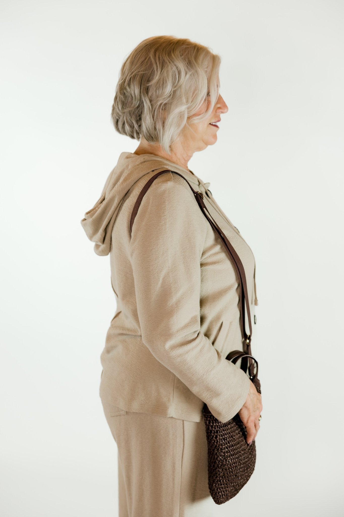Knit Button Detail Pant - Olive You BoutiqueHABITAT229796