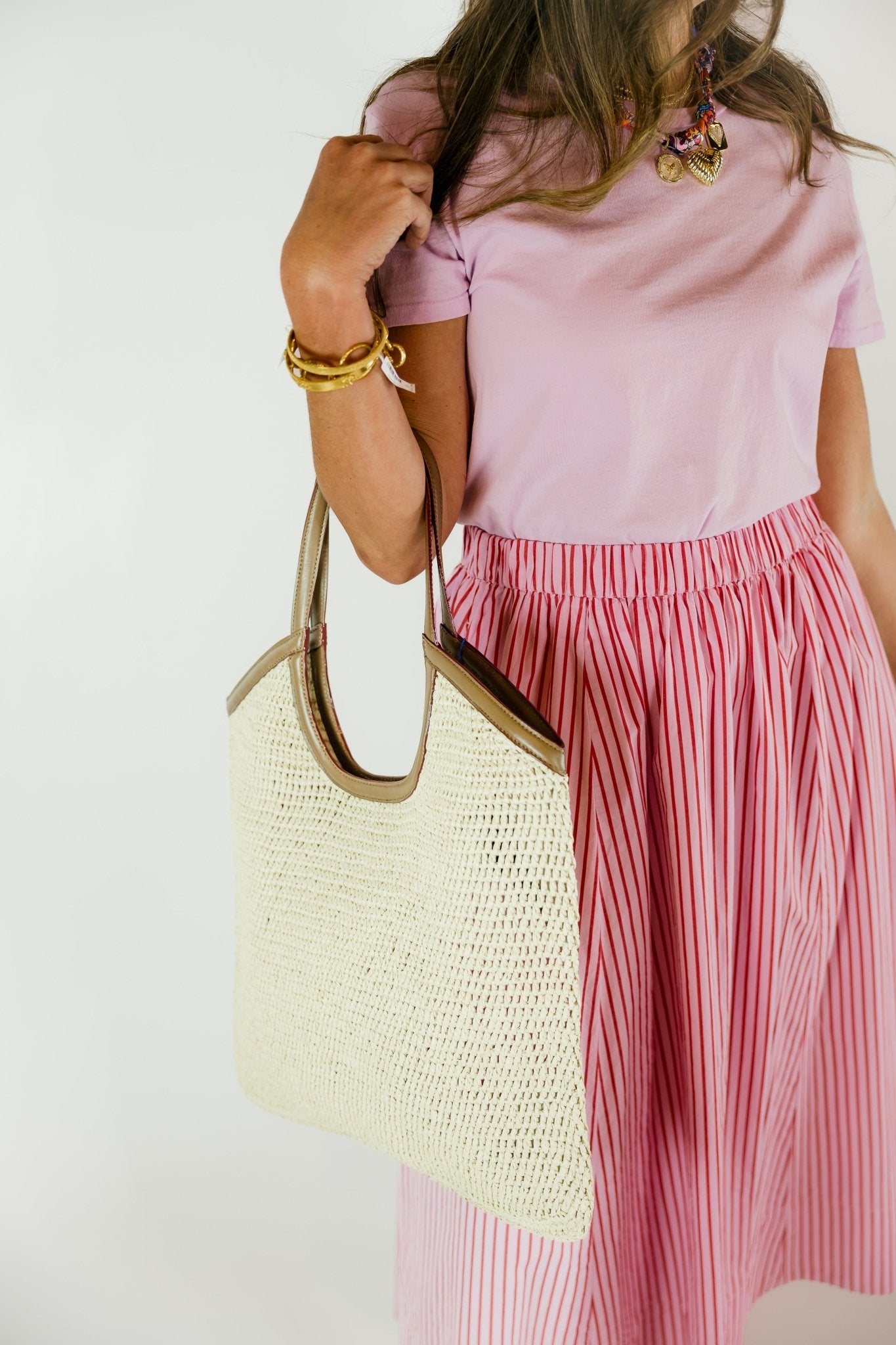 Gwynn Candy Red Midi Skirt - Olive You BoutiqueXIRENA229172