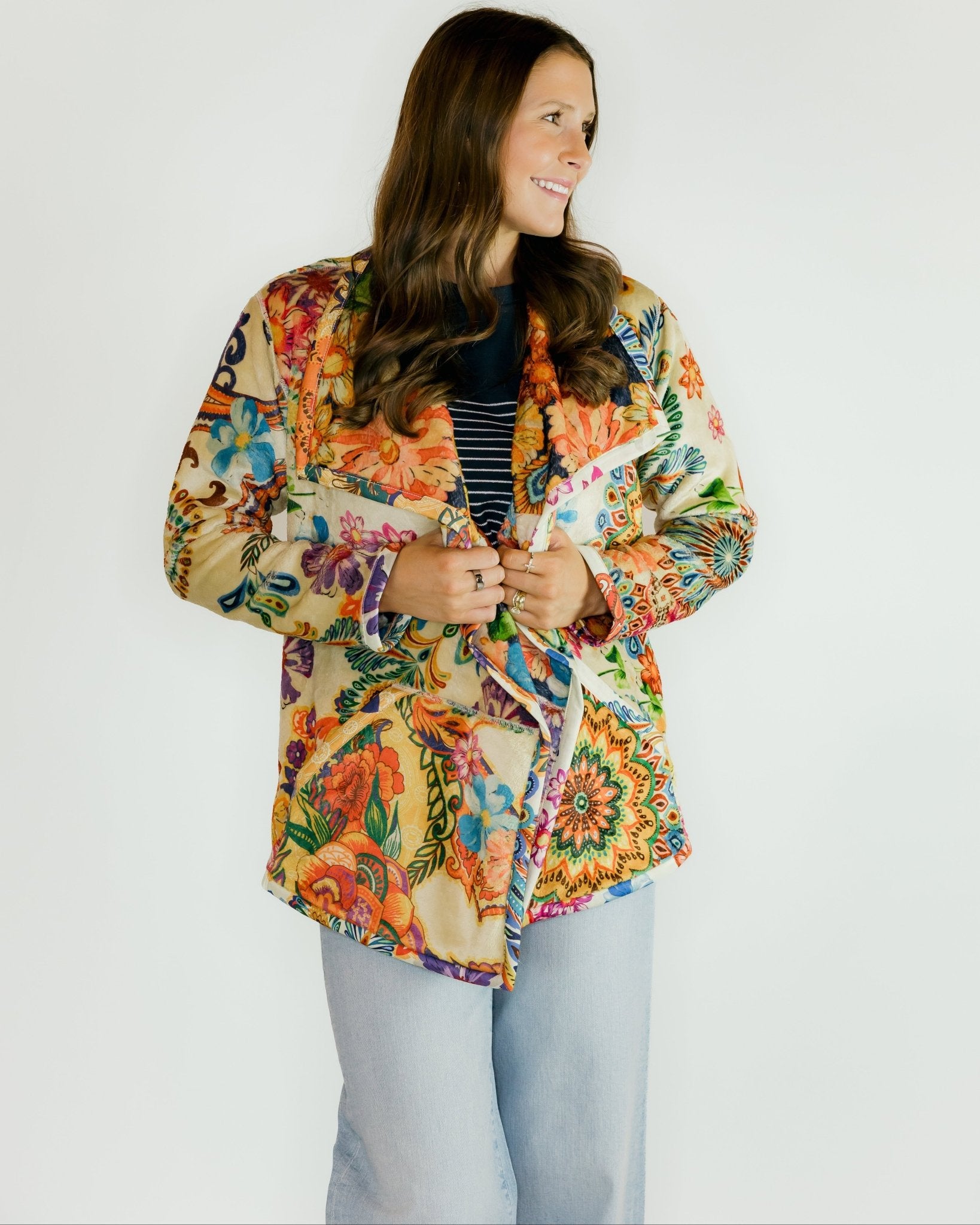 Joan Reversible Jacket - Olive You BoutiqueJOHNNY WAS COLLECTION227695