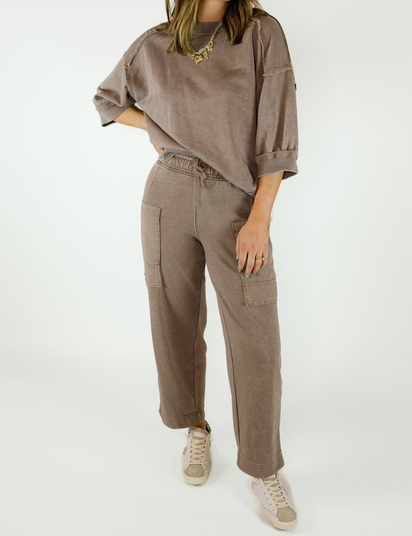 Contrast Pocket Pant - Olive You BoutiqueOLIVE YOU231012P6446