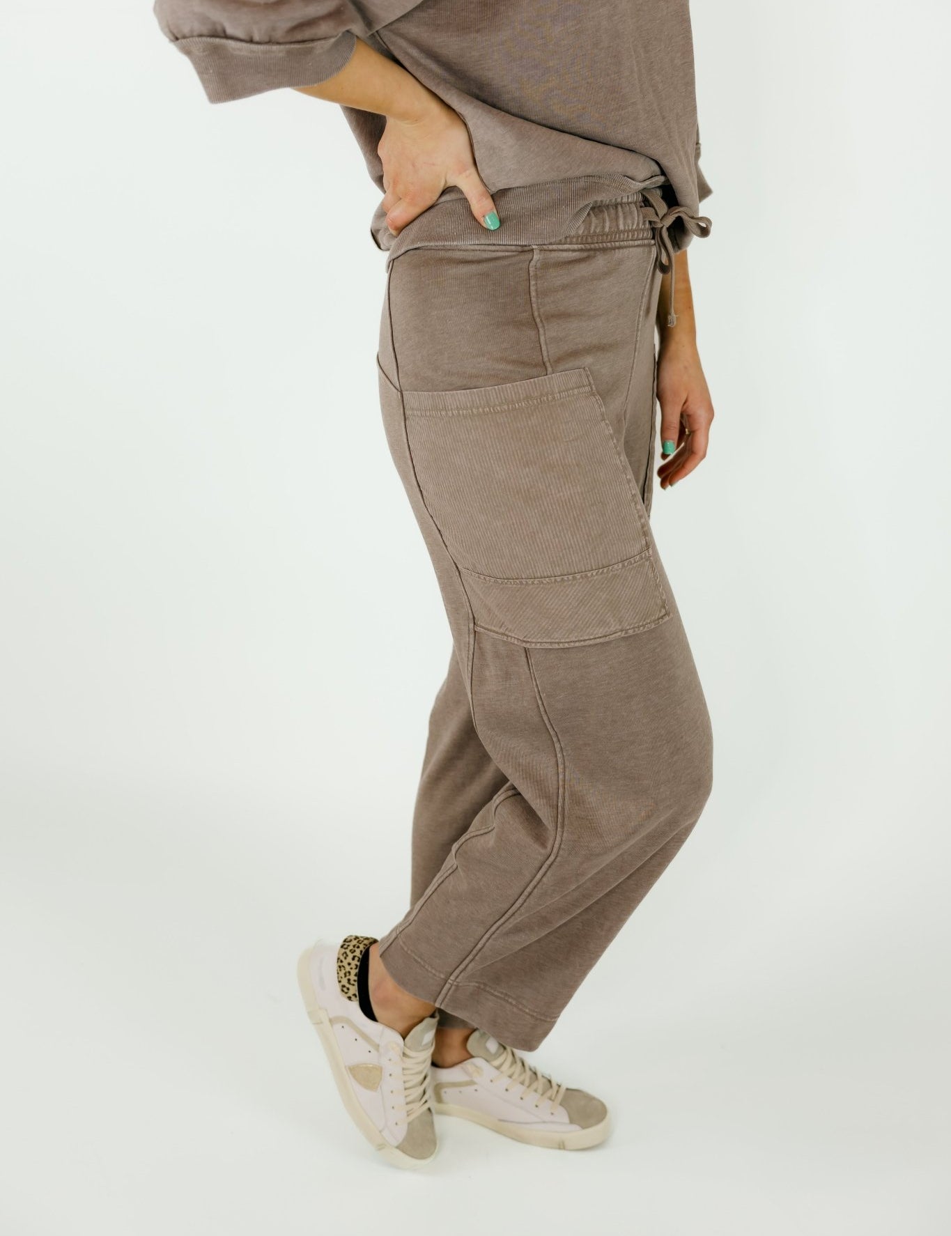 Contrast Pocket Pant - Olive You BoutiqueOLIVE YOU231012P6446