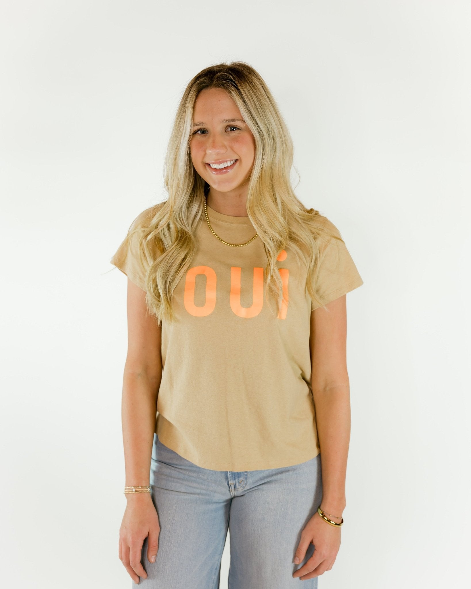Oui Classic Tee - Olive You BoutiqueClare V.227279CVA1000375