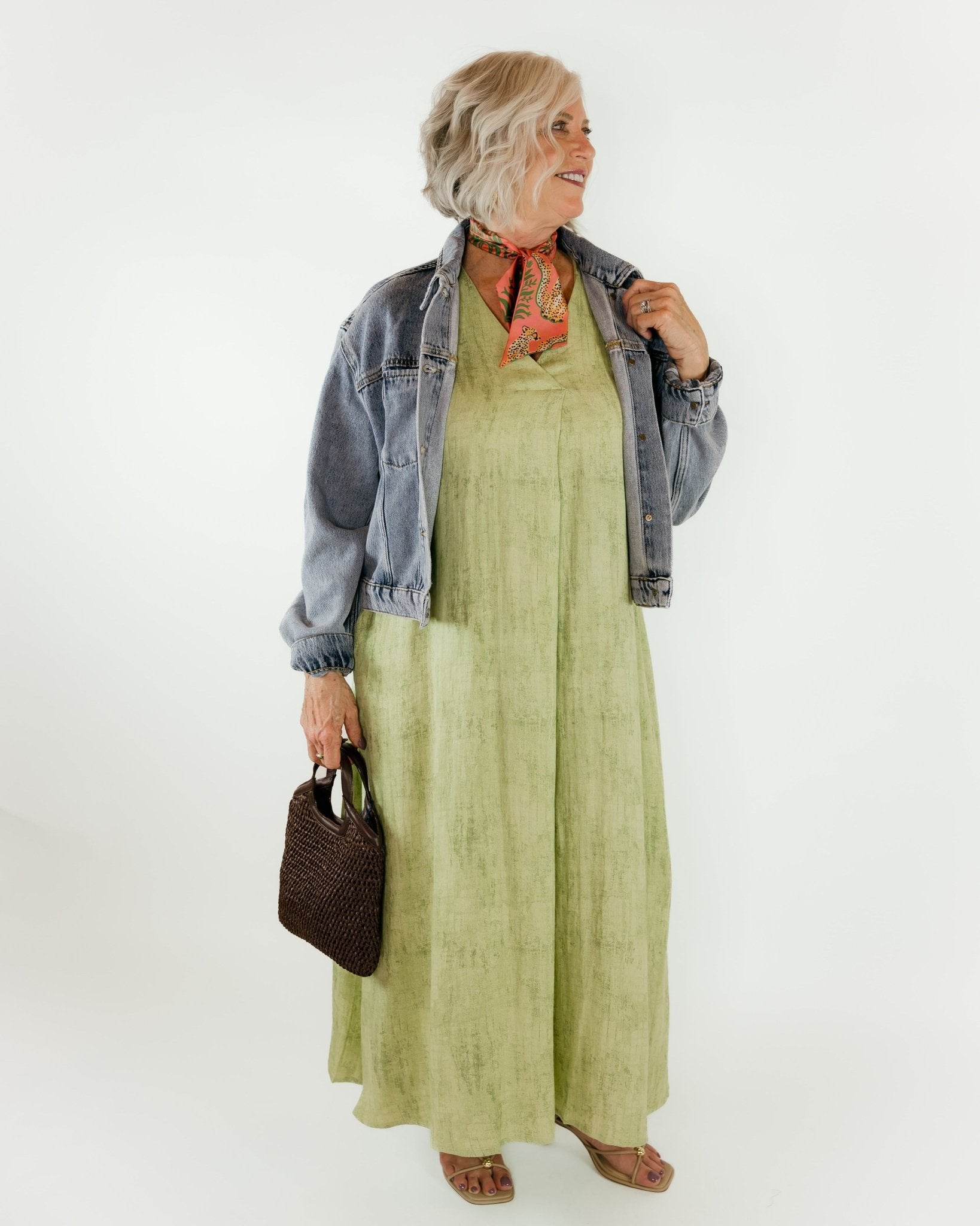 Sleeveless Spring Green Midi - Olive You BoutiqueLIOR229368AMELIA-6