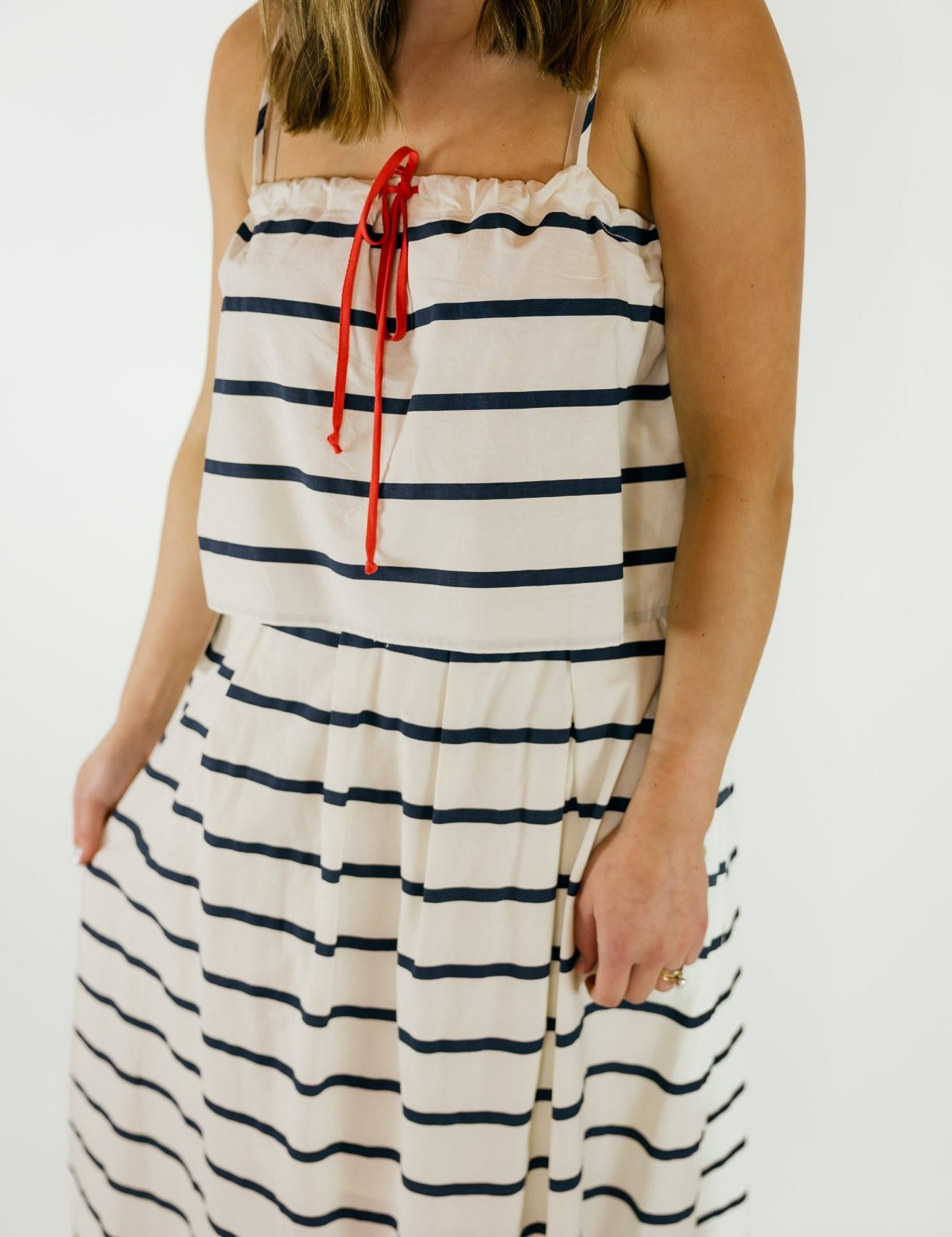 The Harbor Striped Tank - Olive You BoutiqueBY TOGETHER230796L9538T