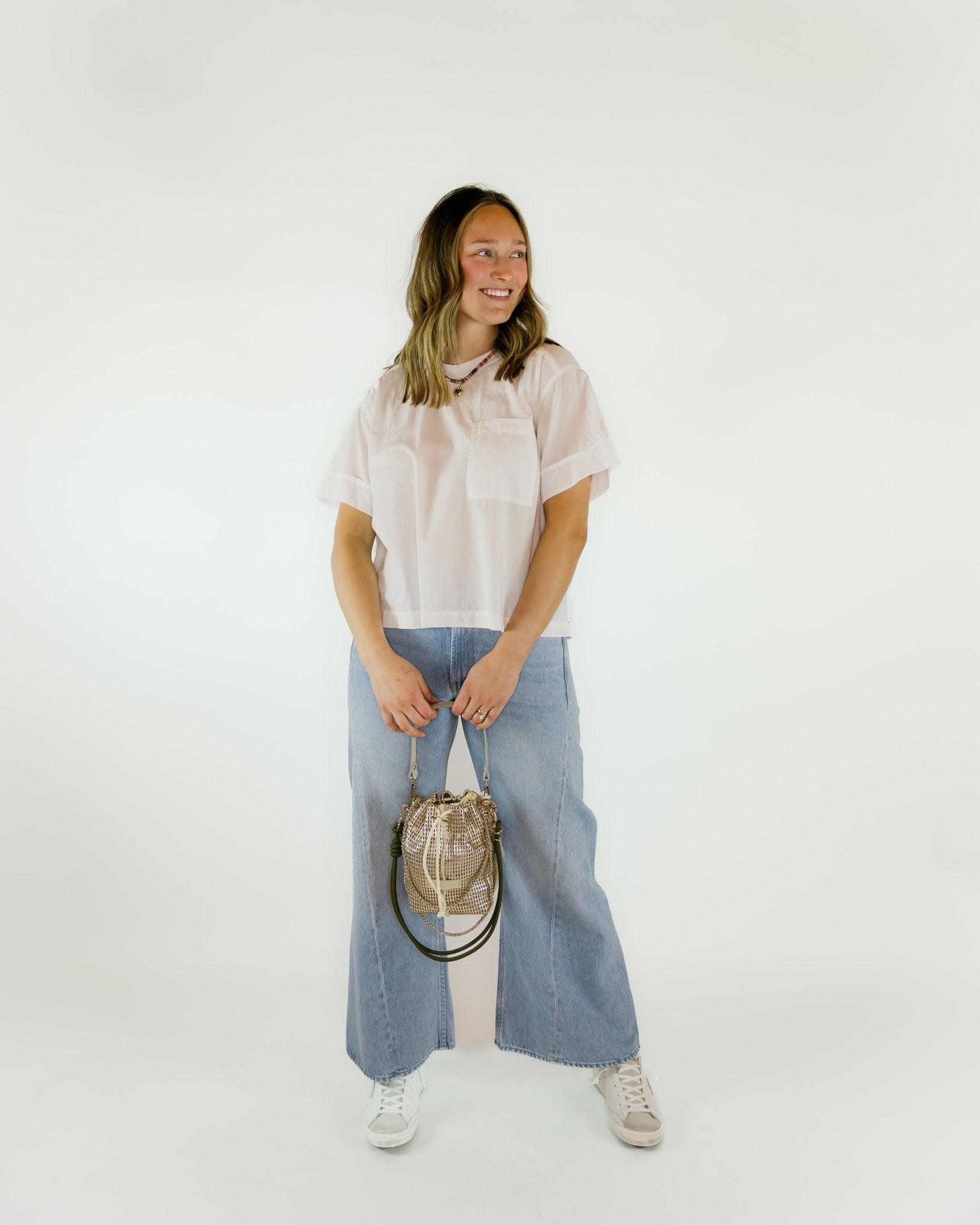 Joelle Everyday Pocket Tee - Olive You BoutiqueXIRENA229303X5CTP075