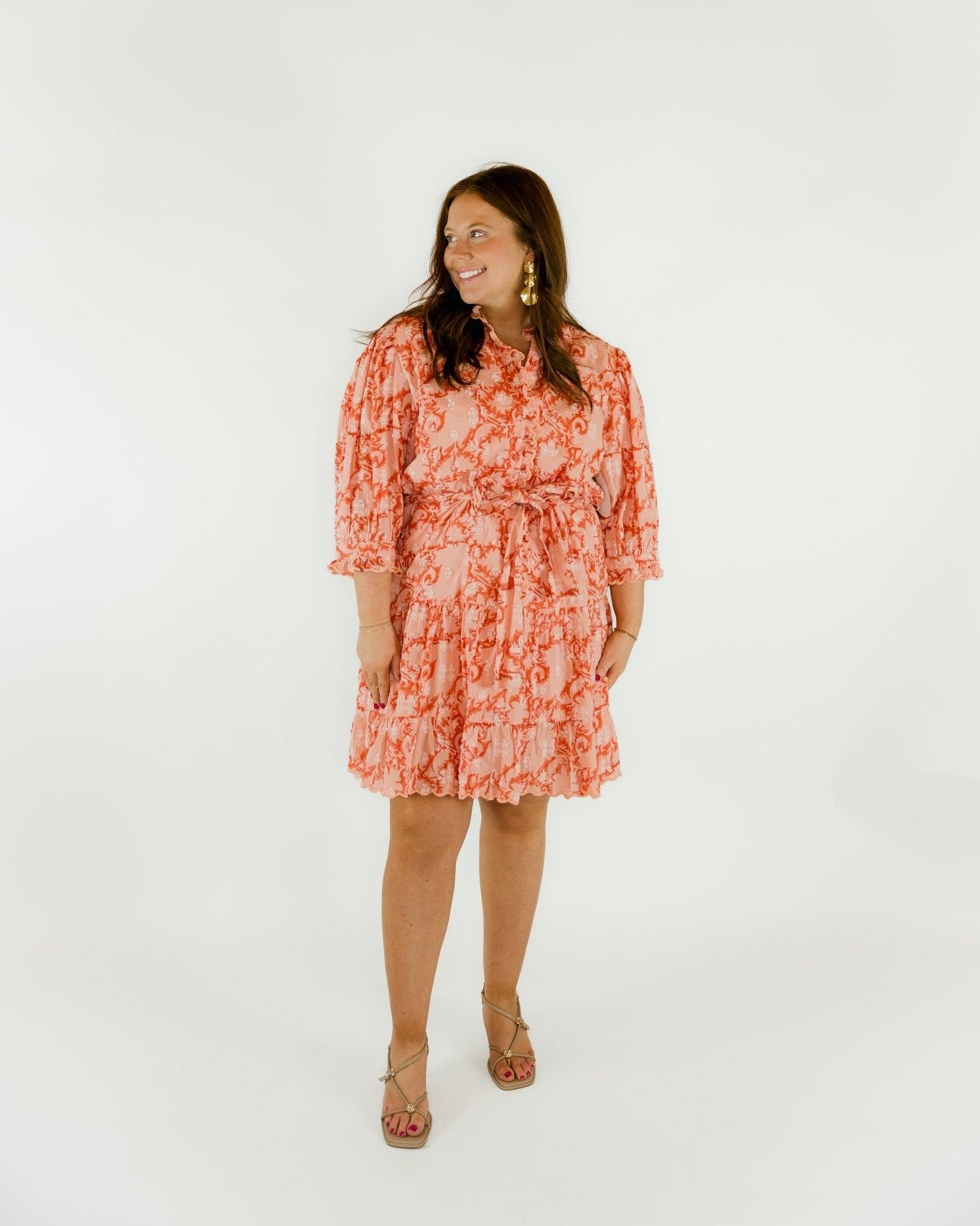 Pretty Paisley Dress - Olive You BoutiqueUNCLE FRANK226790