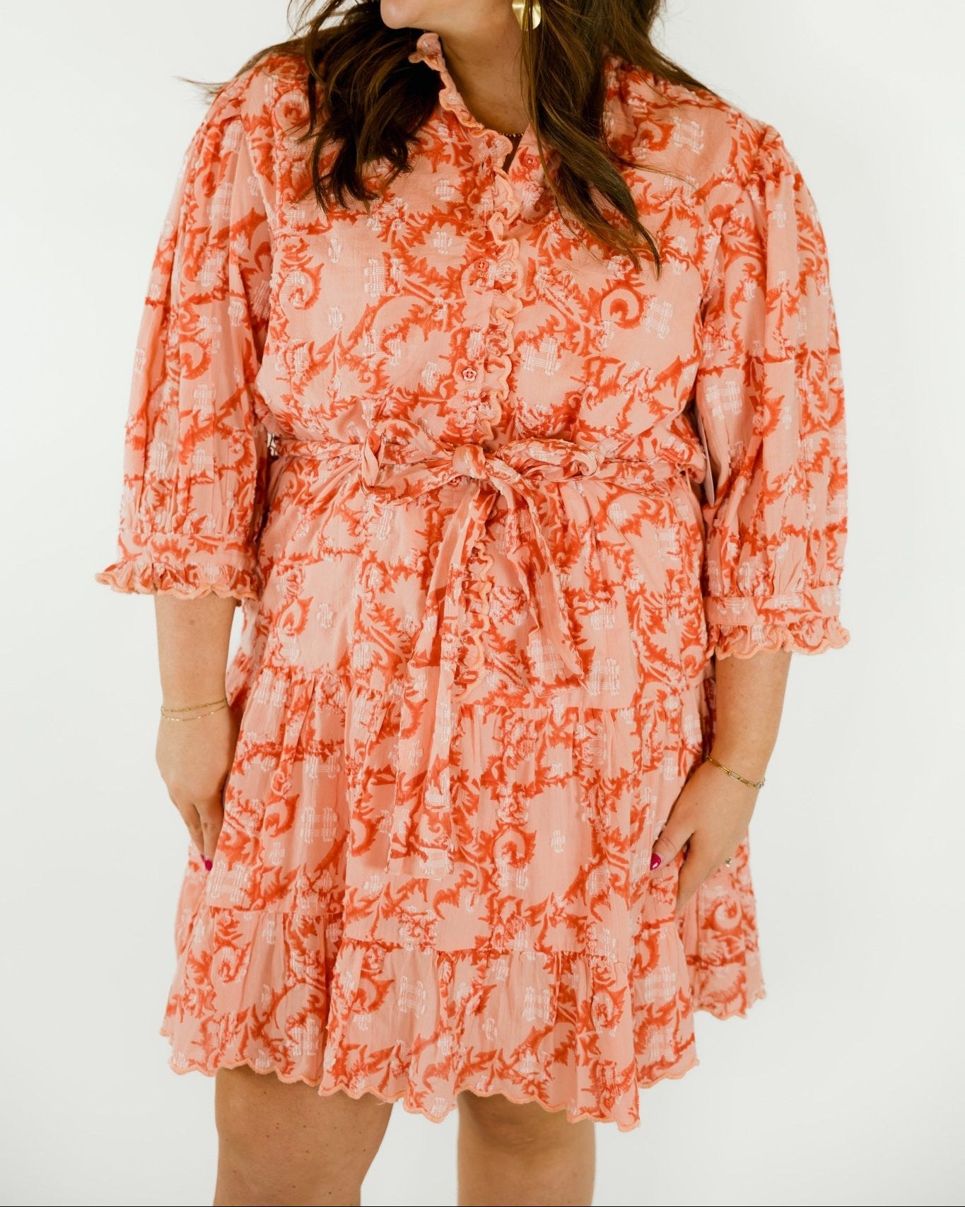 Pretty Paisley Dress - Olive You BoutiqueUNCLE FRANK226790