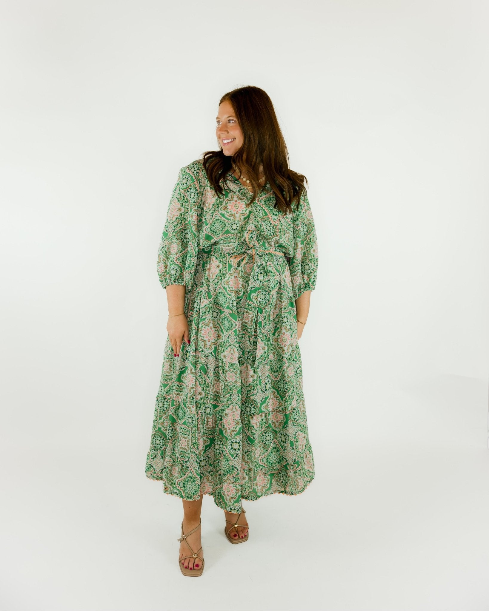 Midi Spring Dress - Olive You BoutiqueUNCLE FRANK226814
