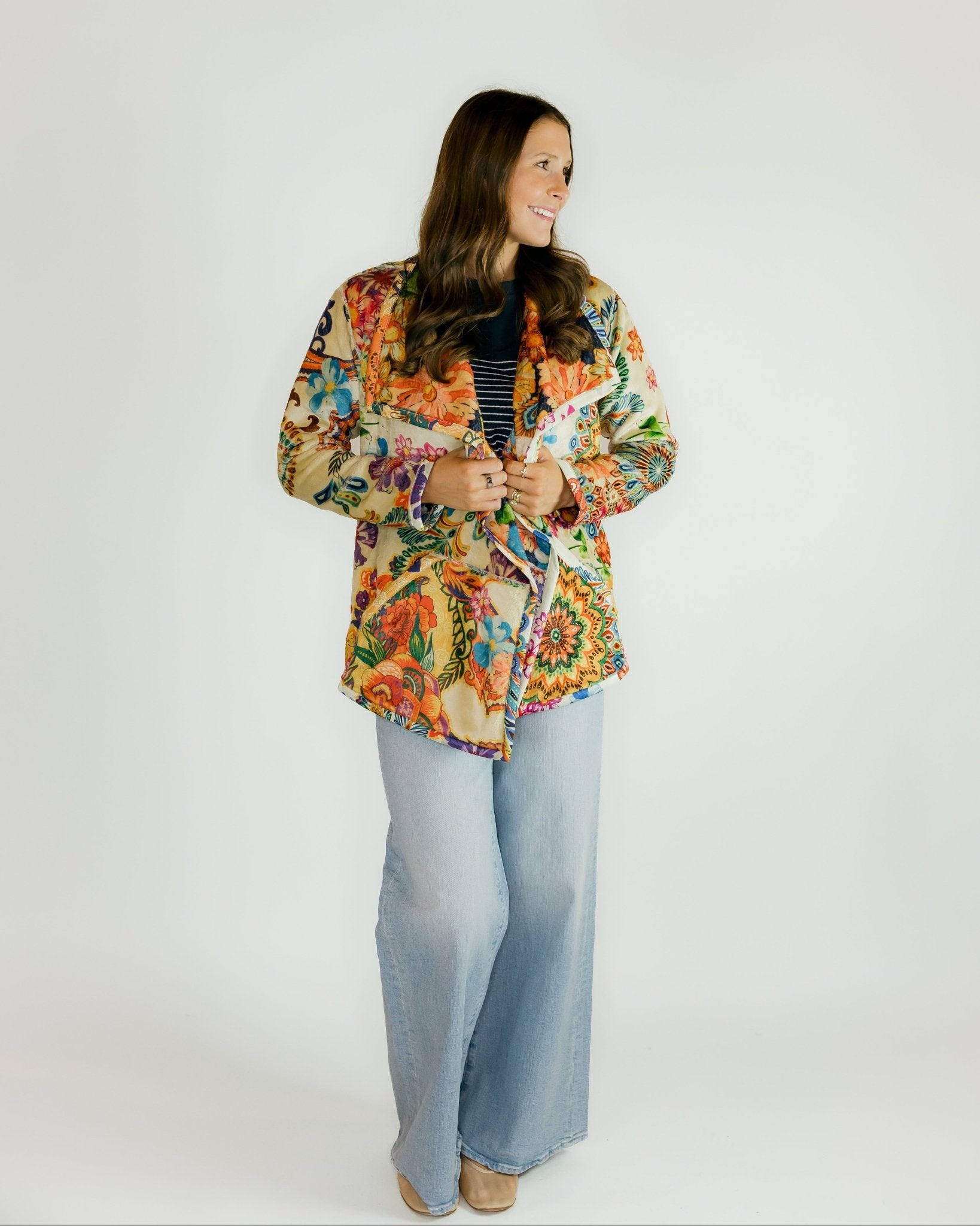 Joan Reversible Jacket - Olive You BoutiqueJOHNNY WAS COLLECTION227695