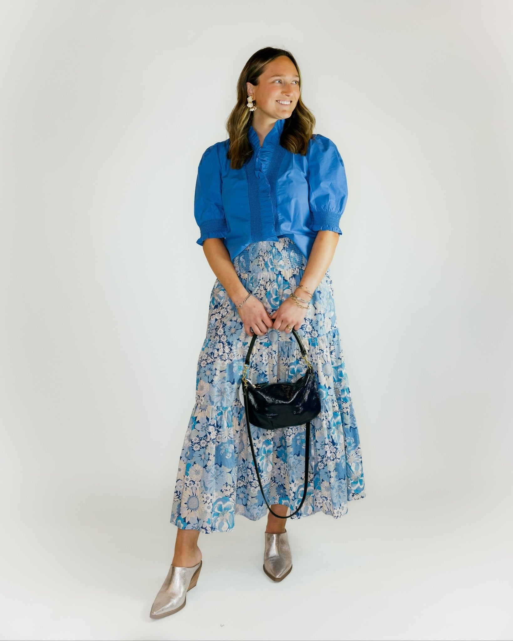 Isabelle Floral Maxi Skirt - Olive You BoutiqueLOVE THE LABEL228407L2601-8918