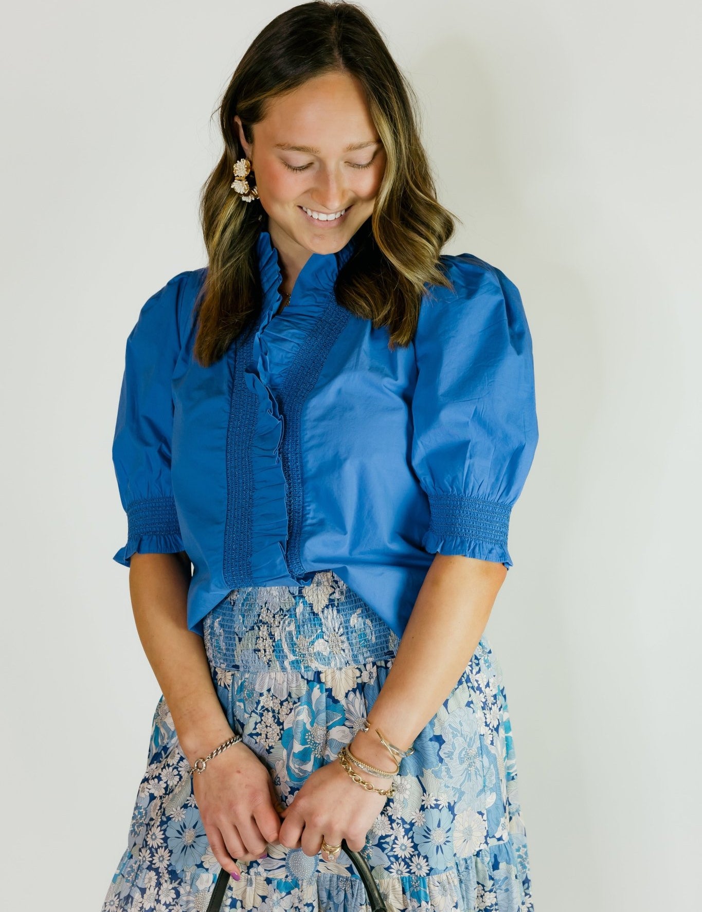 Zuri Ruffle Neck Top - Olive You BoutiqueLOVE THE LABEL228391L2601-3705