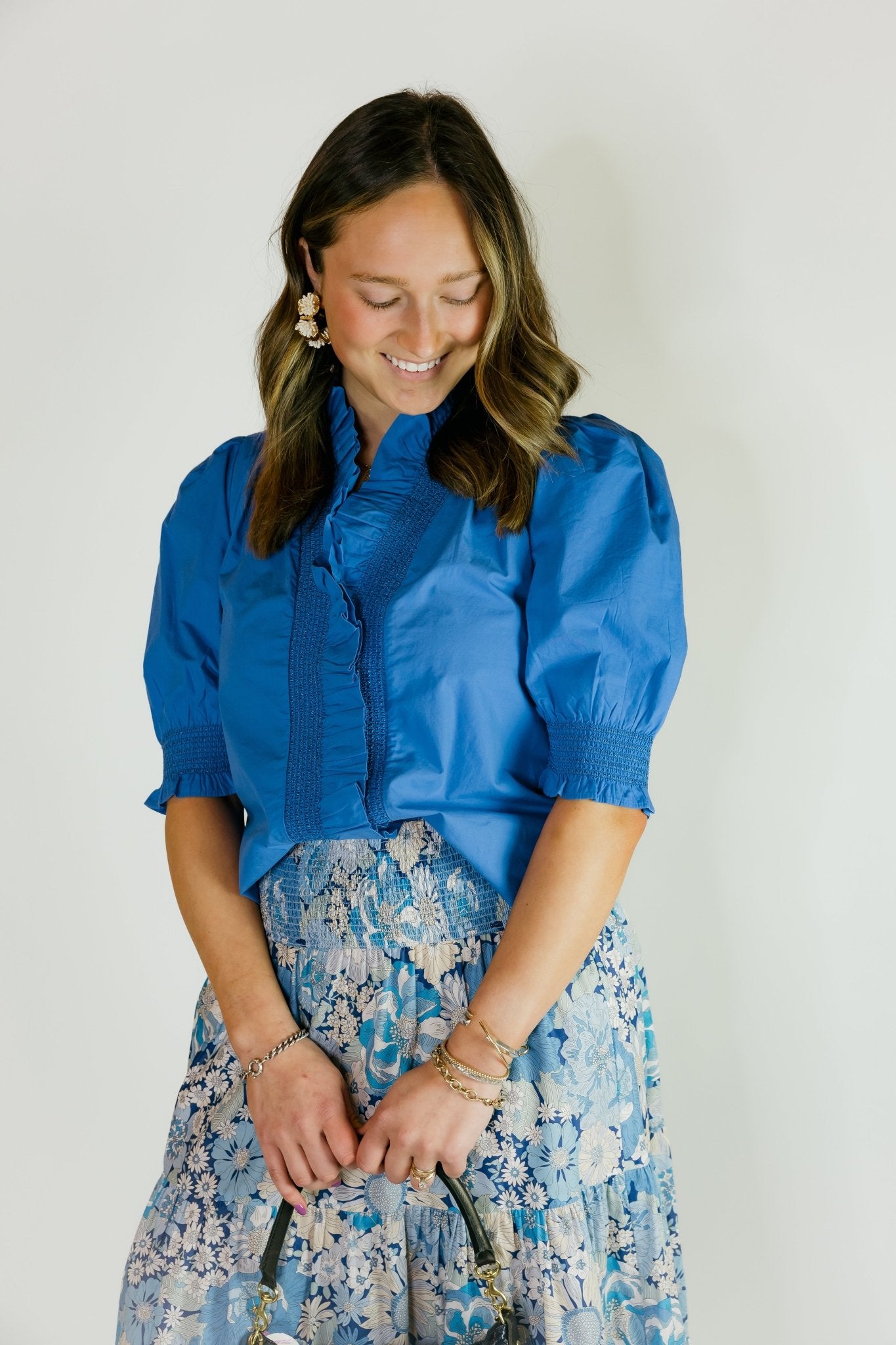 Zuri Ruffle Neck Top - Olive You BoutiqueLOVE THE LABEL228391L2601-3705