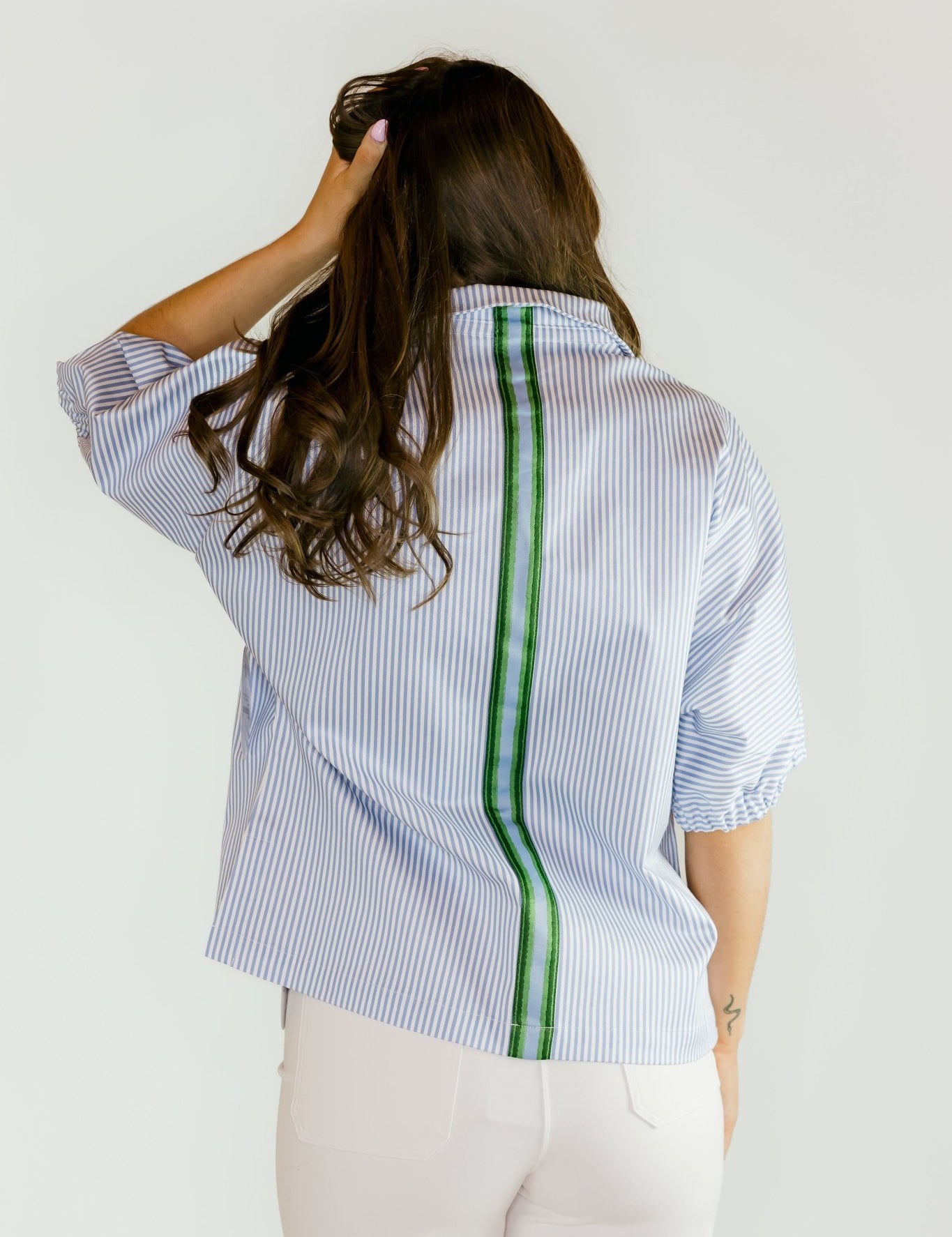 Grapemist Stripe Poppy Top - Olive You BoutiqueEmily McCarthy227329654