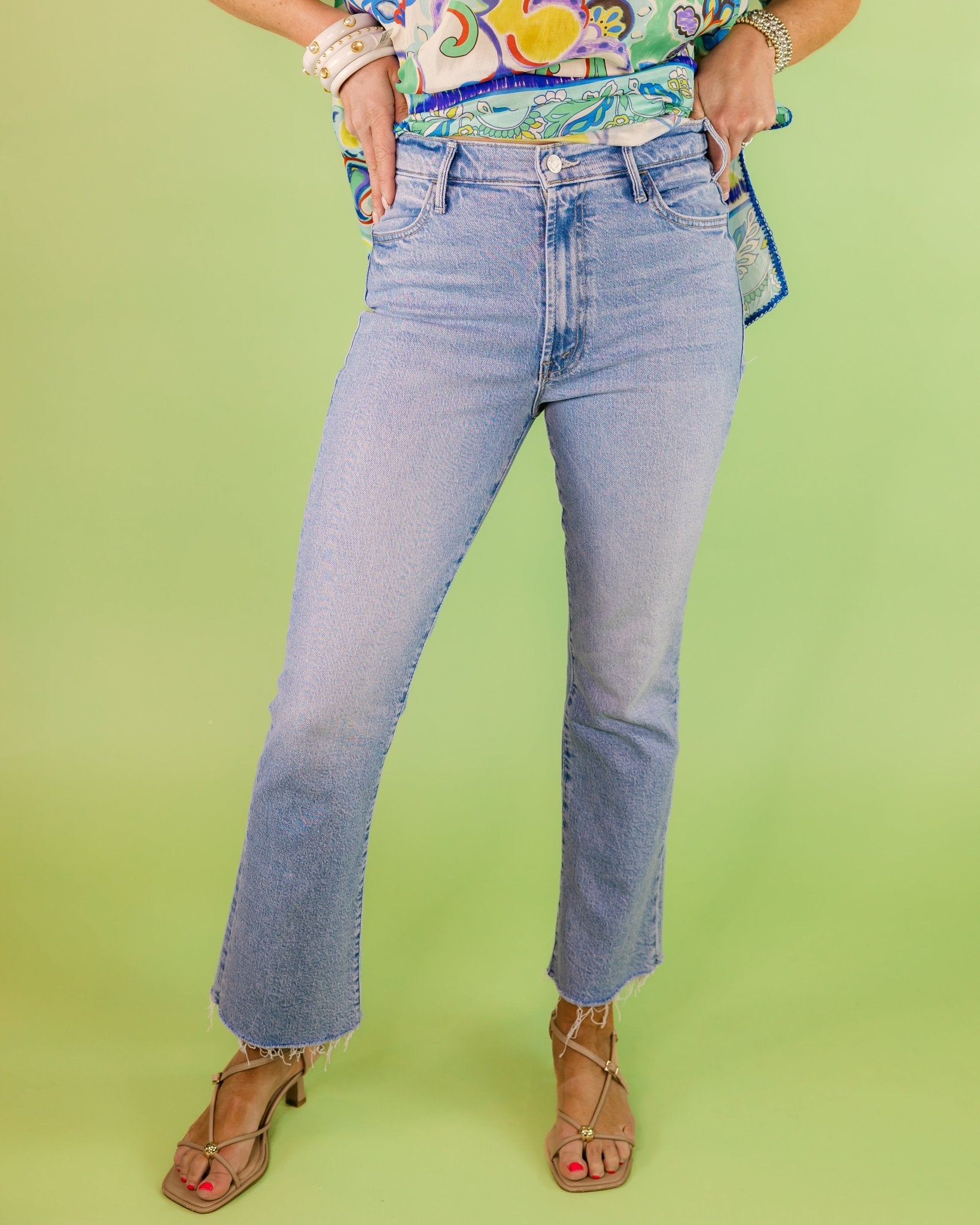 Hustler Ankle Fray - Olive You BoutiqueMOTHER DENIM2283181117-1296