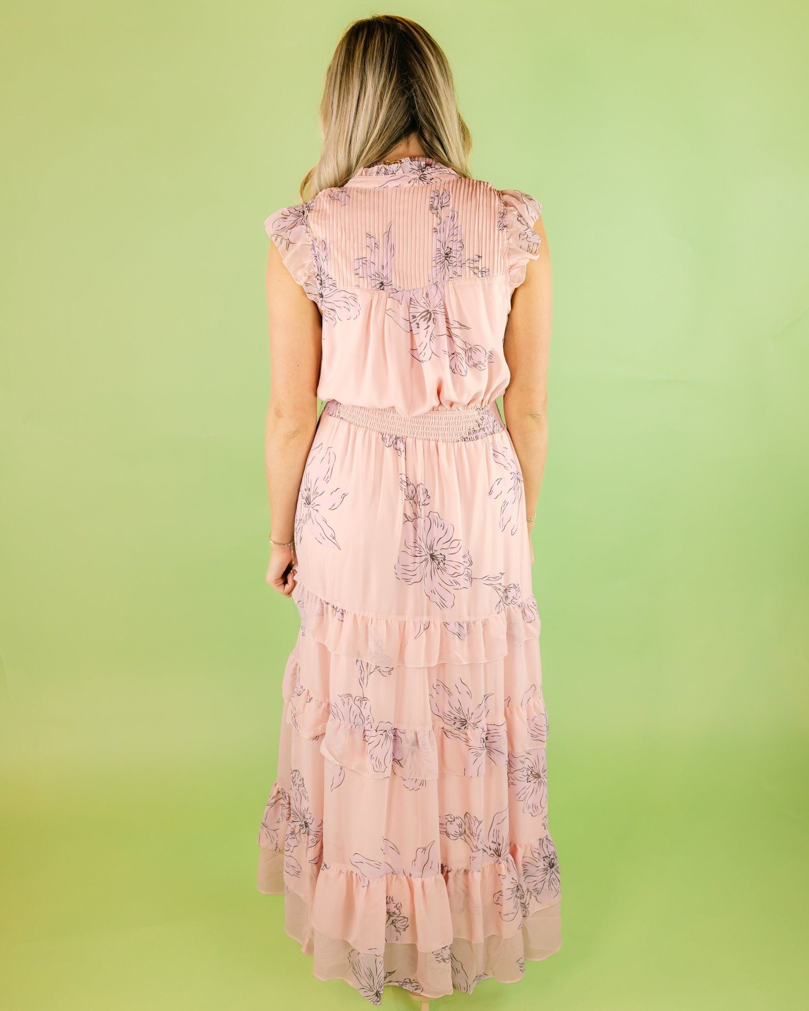 Hazel Tiered Maxi Dress - Olive You BoutiqueALLISON228371125D210P133
