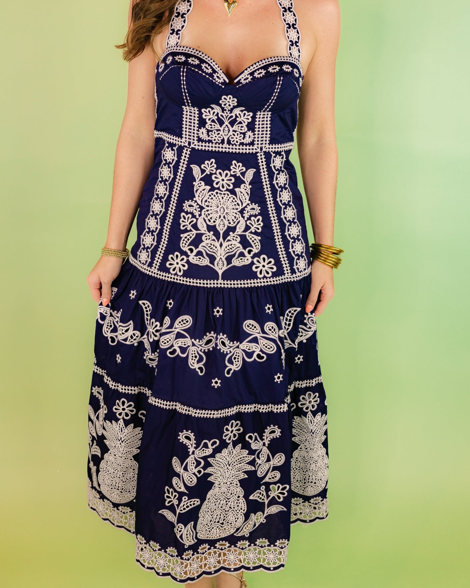 Richilliieu Midi Dress - Olive You BoutiqueFARM RIO227540348962