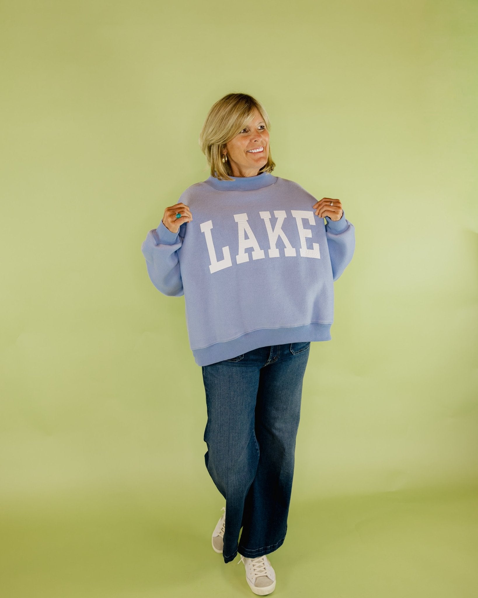 Reversible Mockneck Sweatshirt - Olive You BoutiqueOLIVE YOU226272