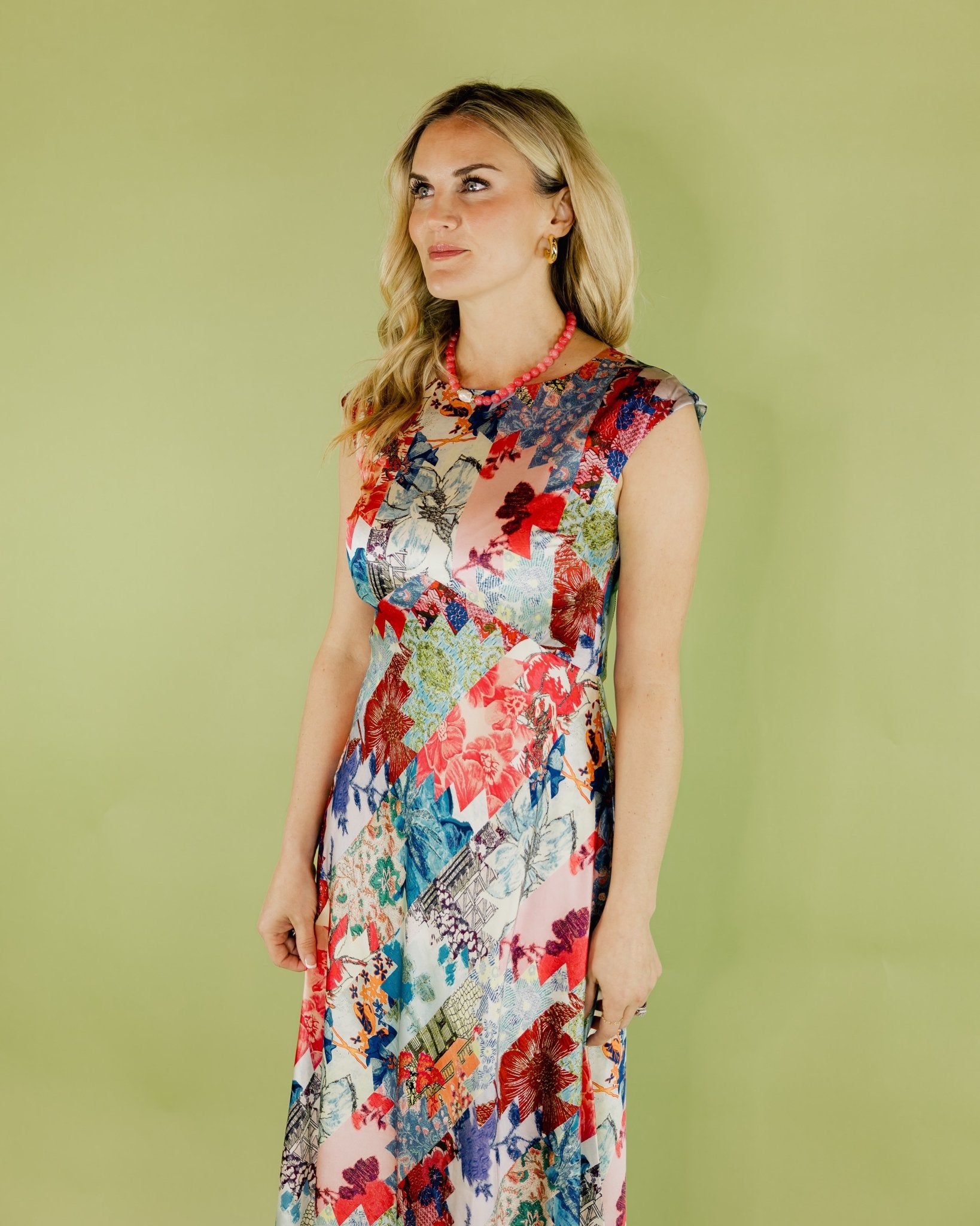 Sleeveless Patras Long Dress - Olive You BoutiqueJOHNNY WAS COLLECTION227744