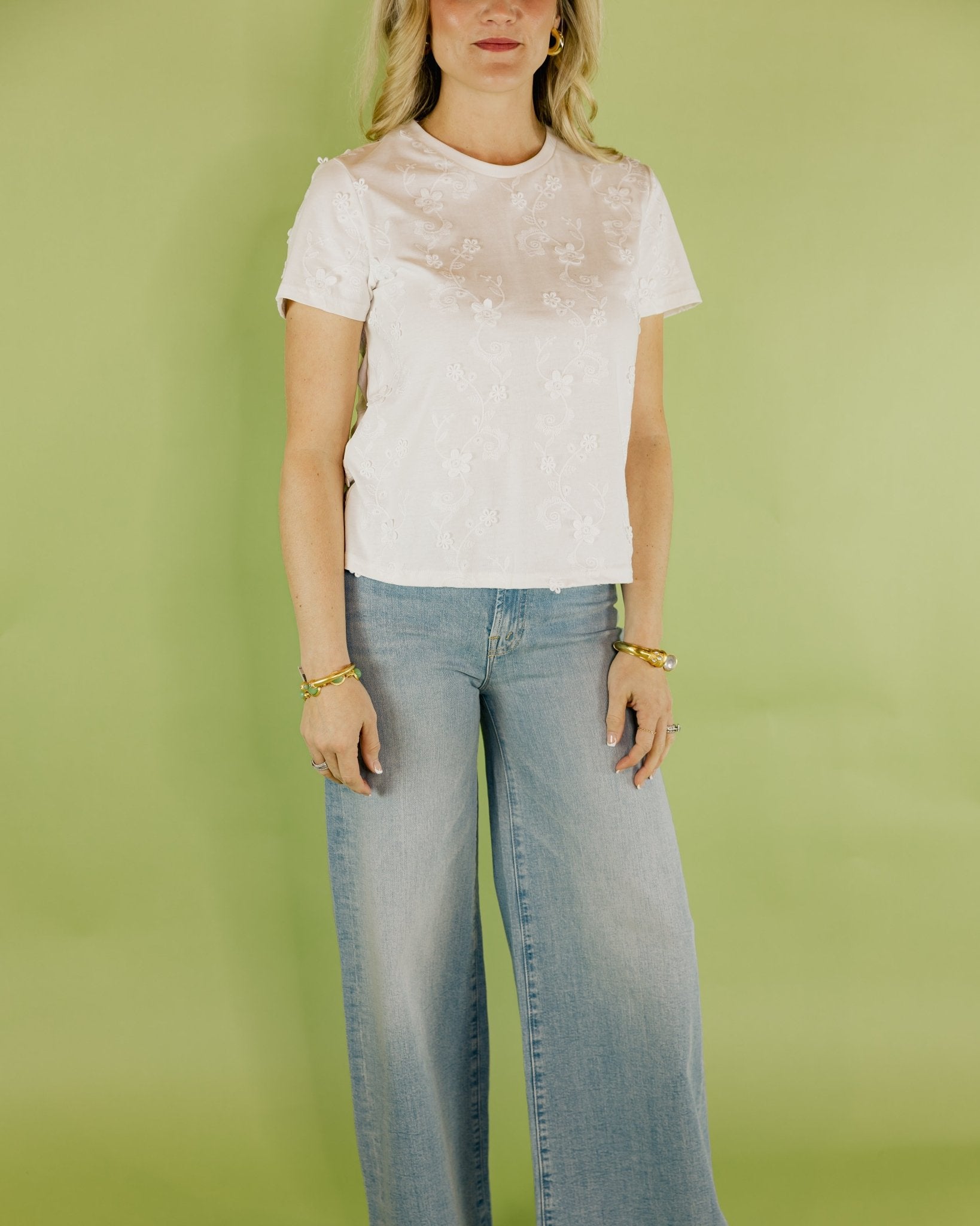 Pearl Tee Shirt - Olive You BoutiqueALLISON228223