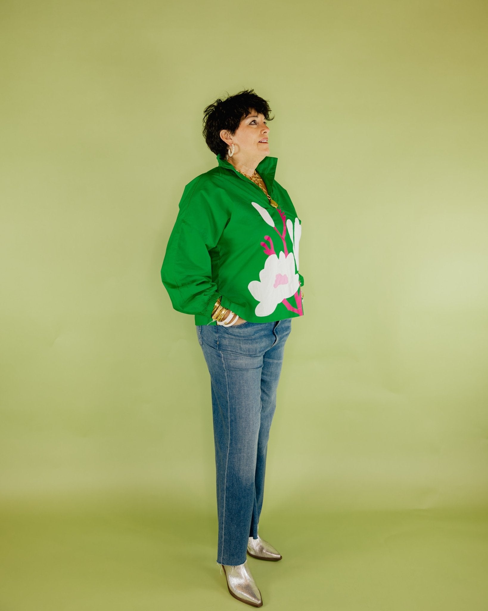 Long Sleeve Poppy Dutch Garden Poplin - Olive You BoutiqueEmily McCarthy227296