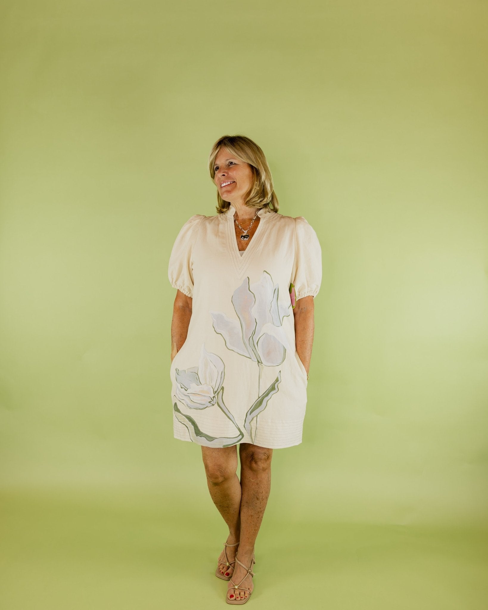 Hampton Mini Lavender Linen Dress - Olive You BoutiqueEmily McCarthy227313