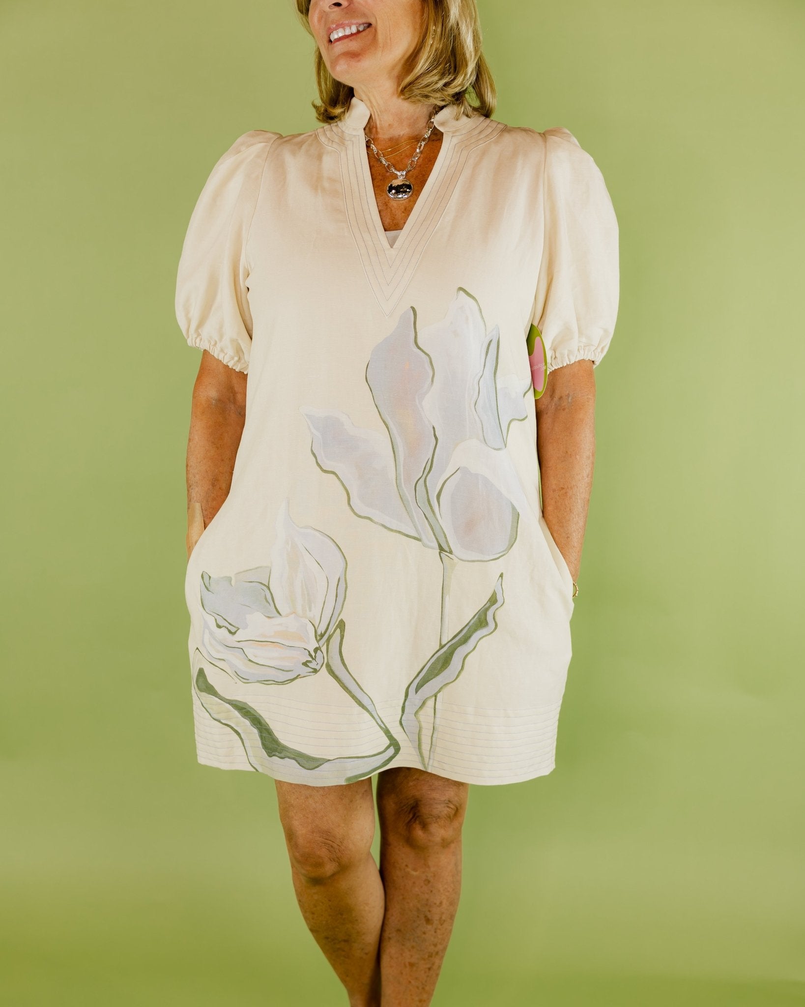 Hampton Mini Lavender Linen Dress - Olive You BoutiqueEmily McCarthy227313