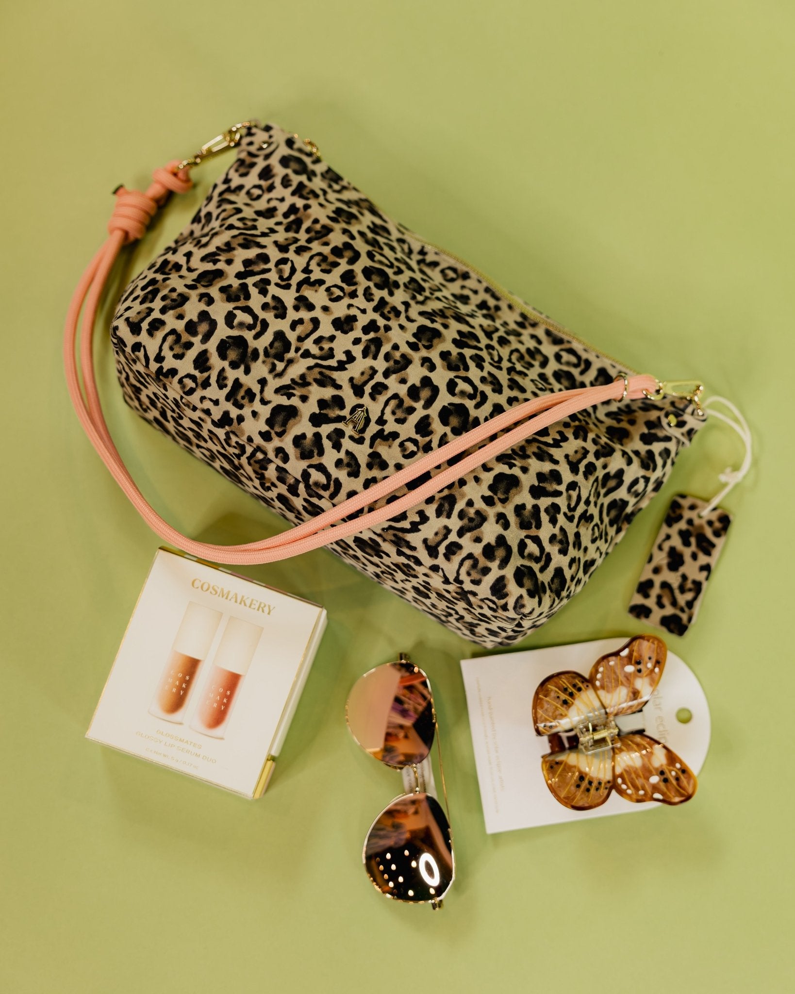 Leopard Goat Leather Lamb Bag - Olive You BoutiqueCRAIE STUDIO227620LEO SNOW S26