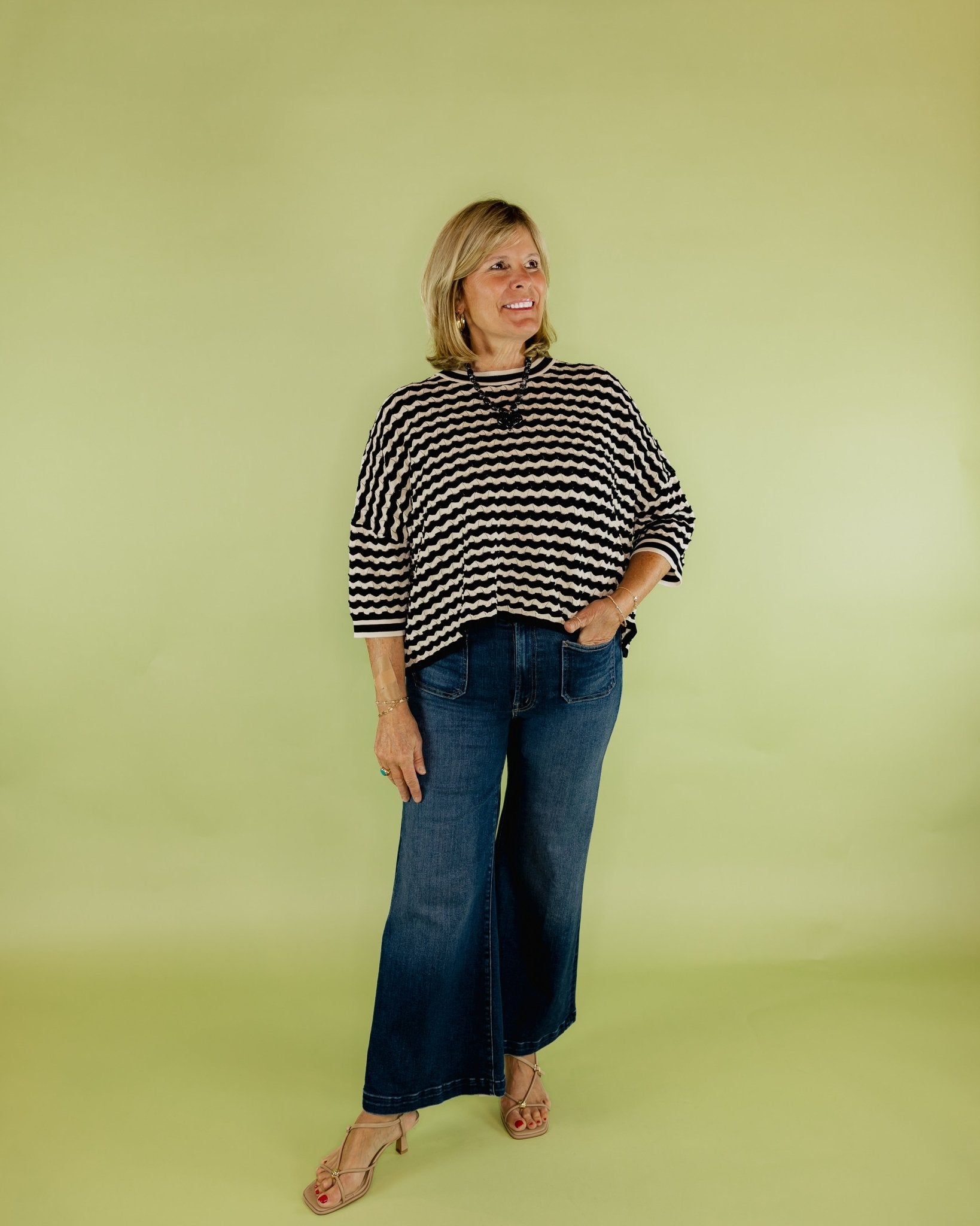Short Sleeve Conchi Top - Olive You BoutiqueKERISMA INC231363TF207