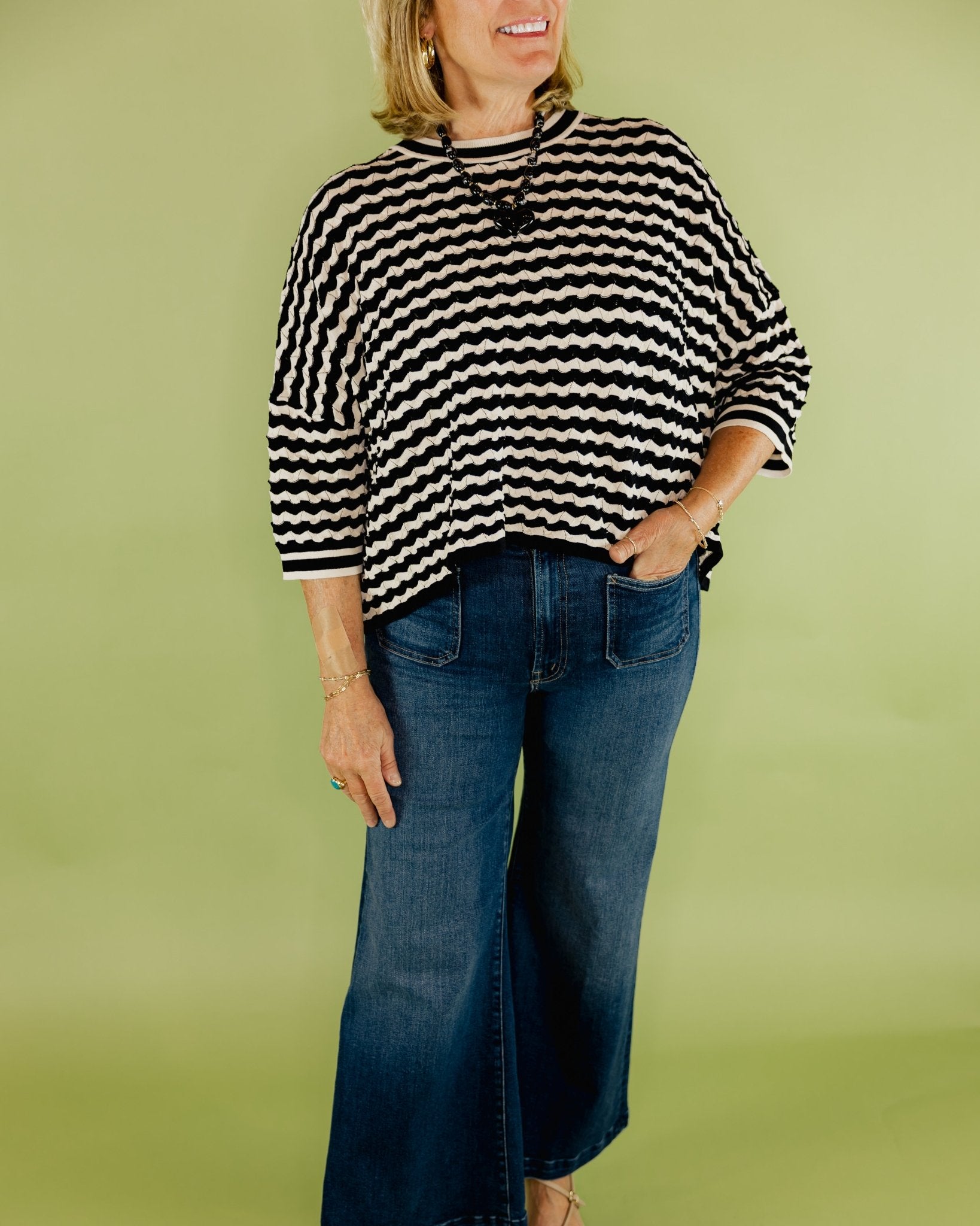 Short Sleeve Conchi Top - Olive You BoutiqueKERISMA INC231363TF207