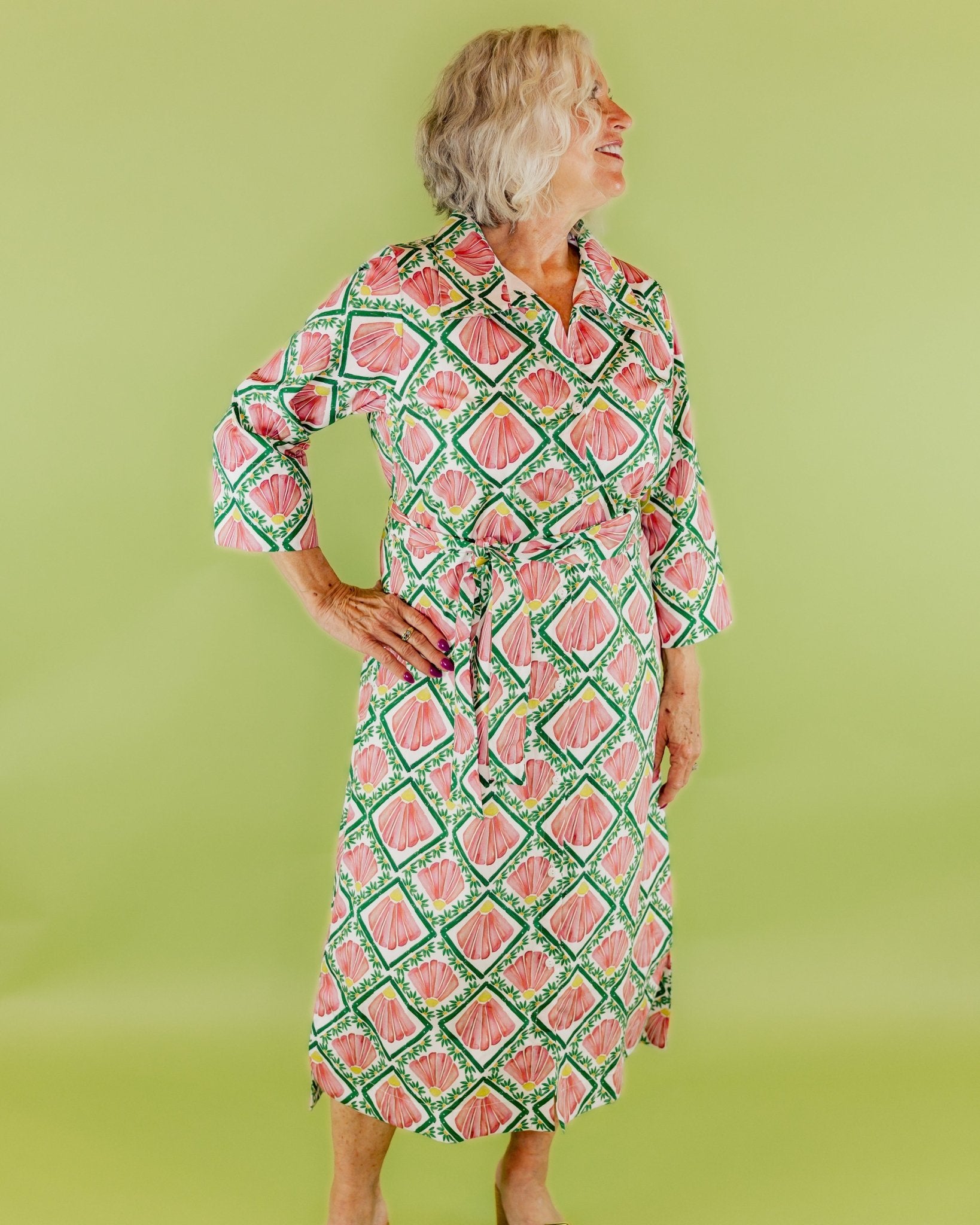 Annie Button - Down Caftan - Olive You BoutiqueBrooke Wright Designs231549